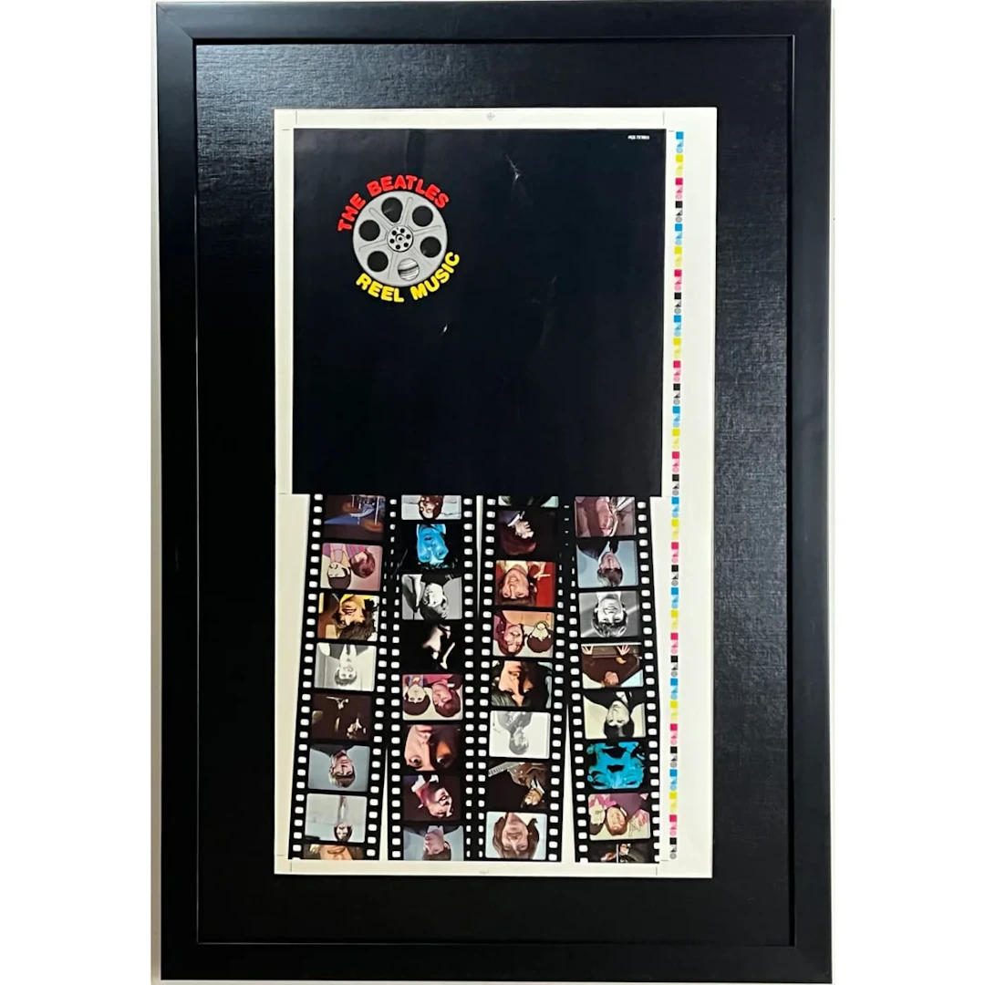Beatles 'Reel Music' Album Art Proof - RARE