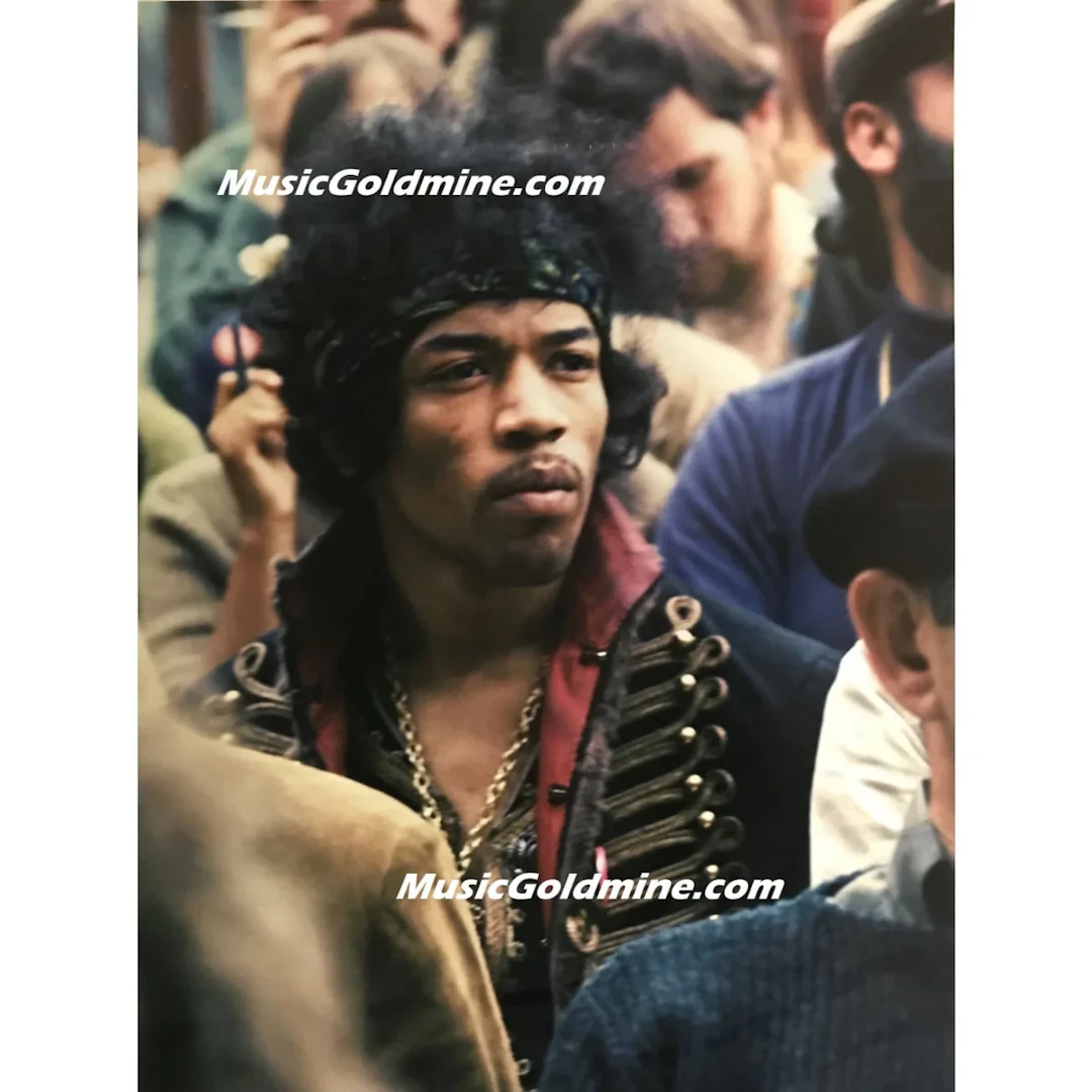 Jimi Hendrix Colin Beard-Signed #15/25 1967 Color Photo - RARE