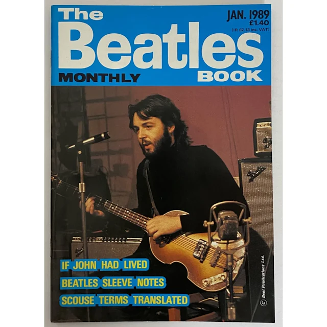 Beatles Book Monthly Magazines 1989 Issues - original 3rd era - sold