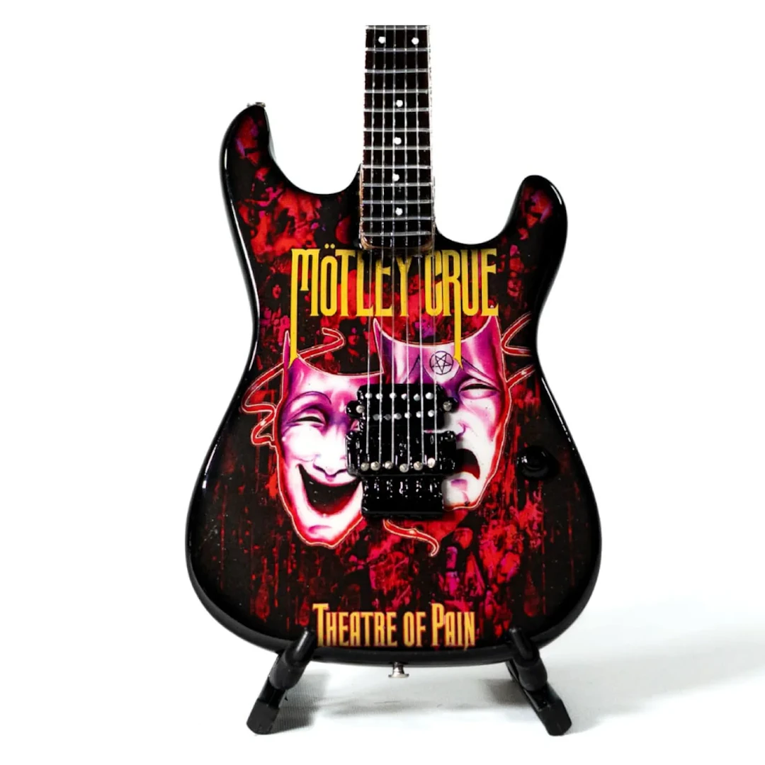 Mötley Crüe Theatre of Pain Mini Guitar