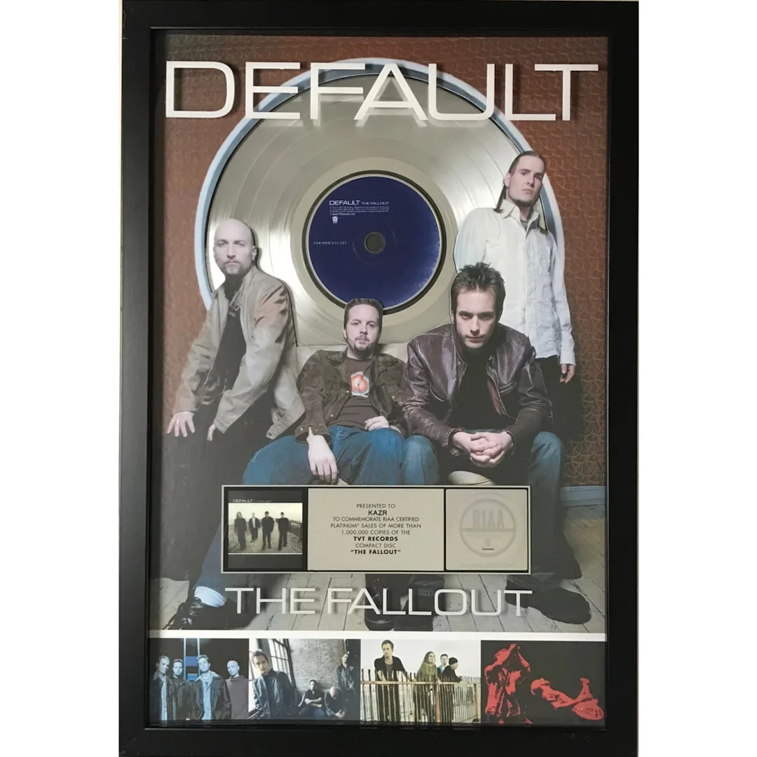 Default The Fallout RIAA Platinum Album Award