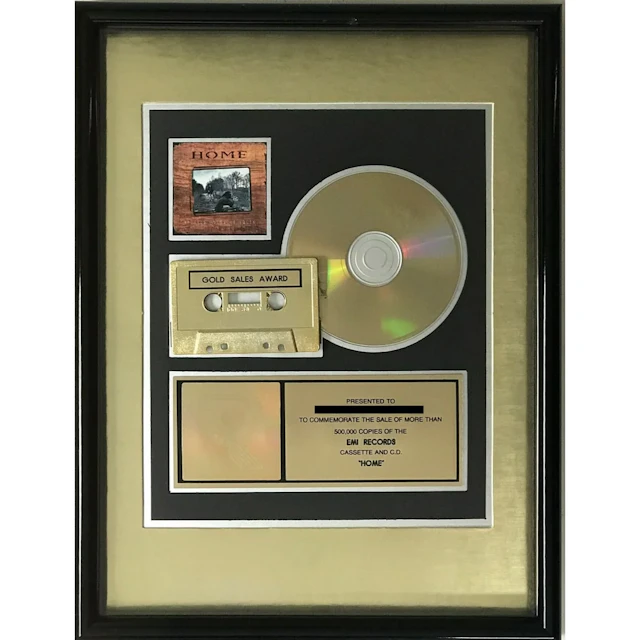 Blessid Union Of Souls Home RIAA Gold Album Award