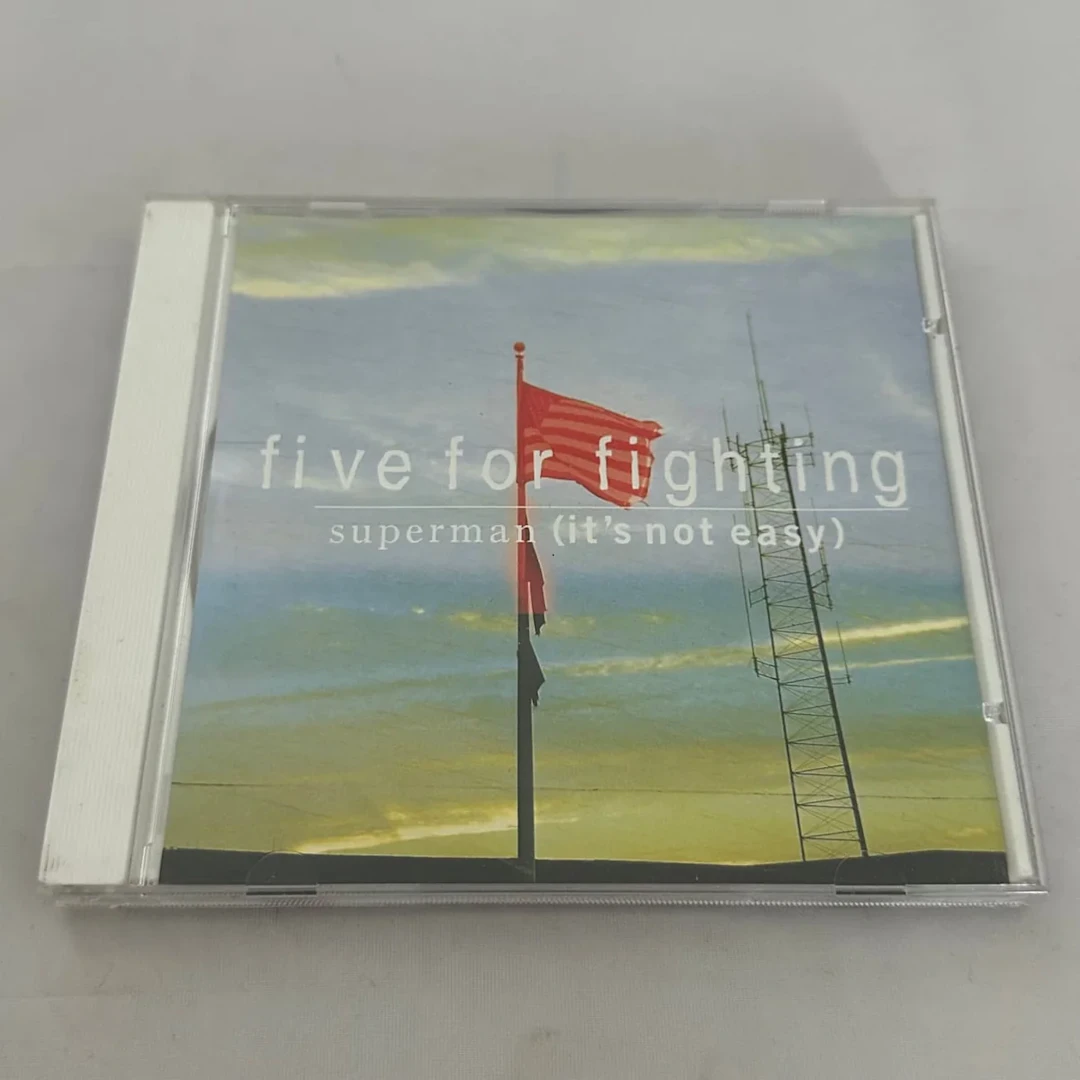 Five For Fighting "Superman (it's not easy)" 2001 Promo CD Single CSK 16603