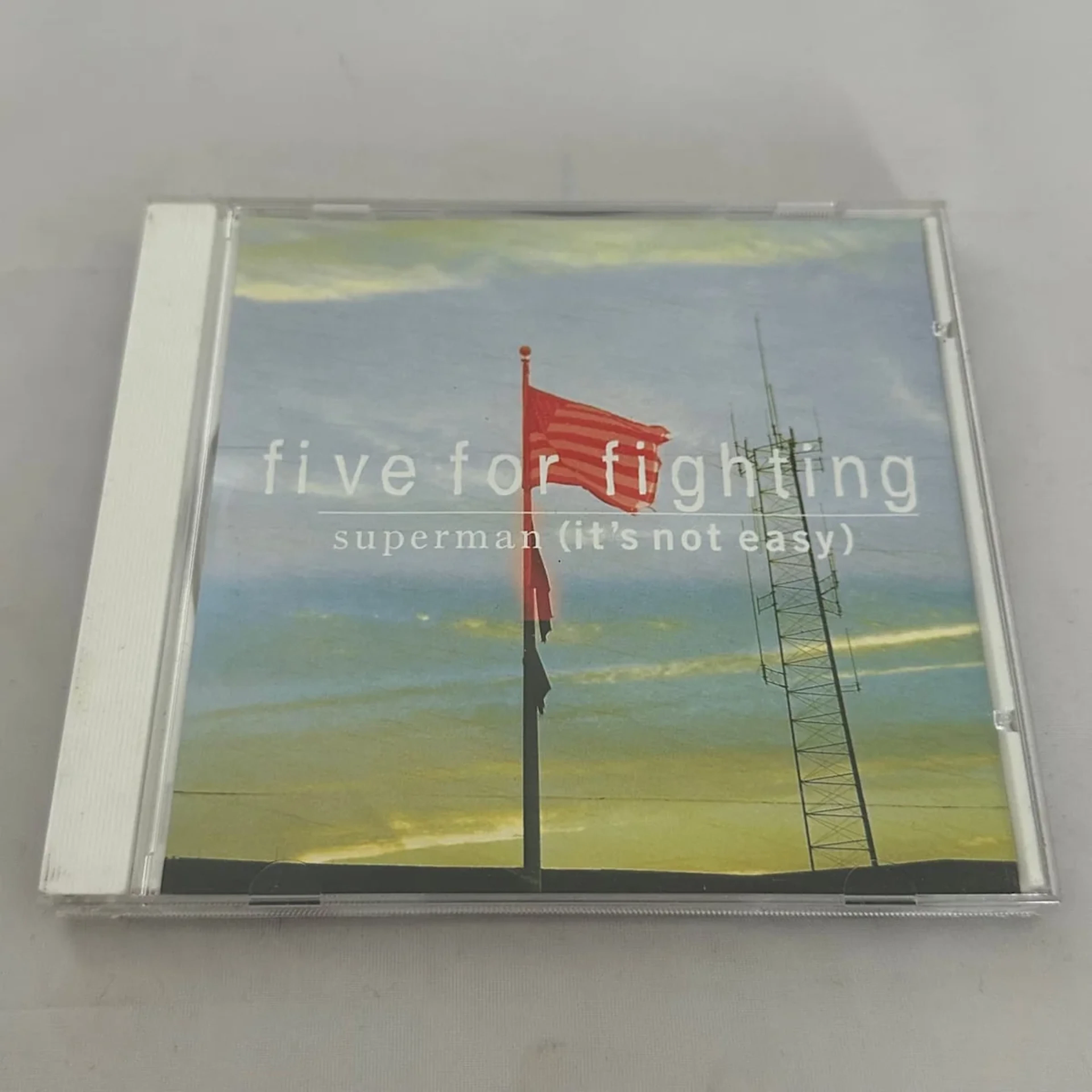 Five For Fighting "Superman (it's not easy)" 2001 Promo CD Single CSK 16603