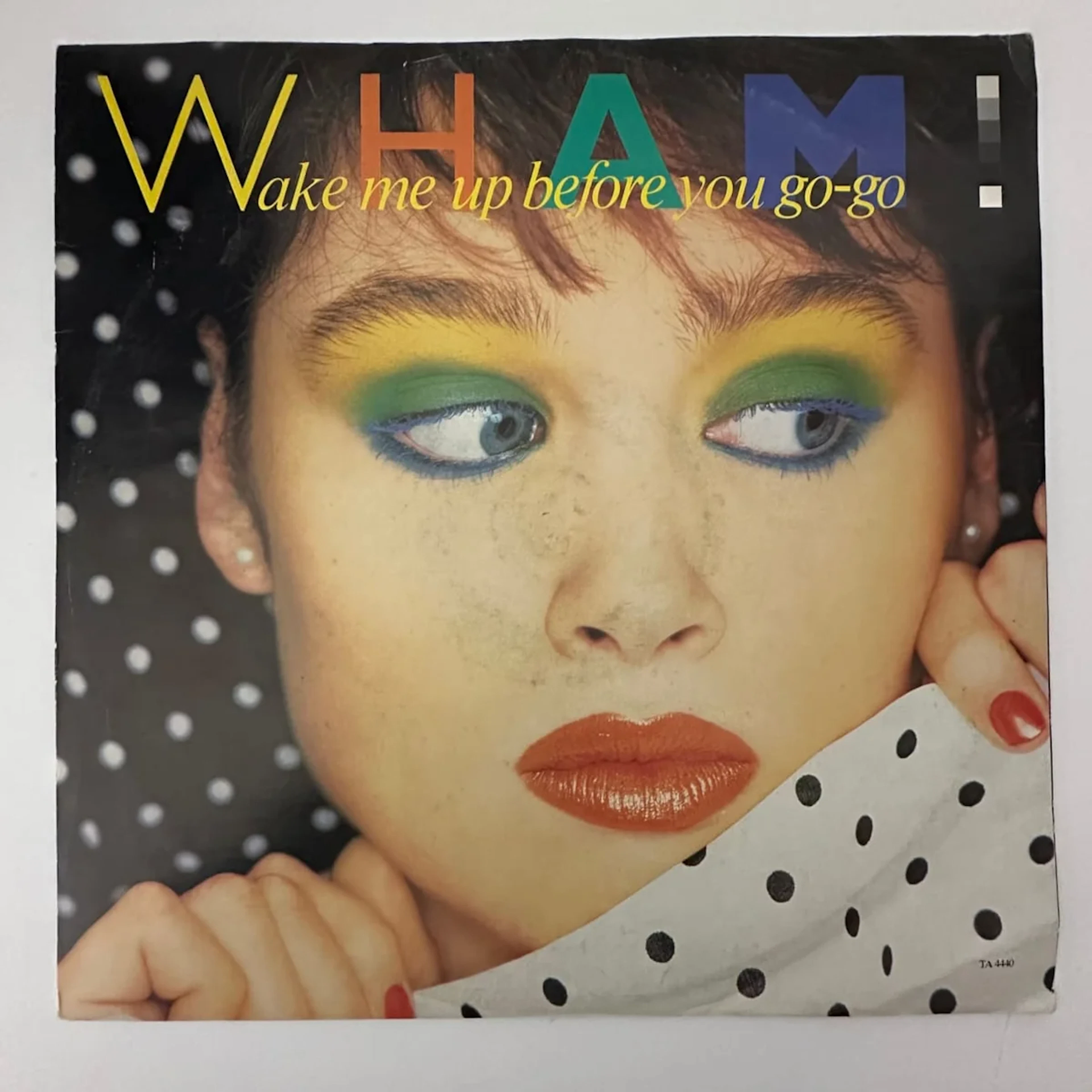 Wham! "Wake Me Up Before You Go Go" UK Import 12" Record 45rpm (1984)