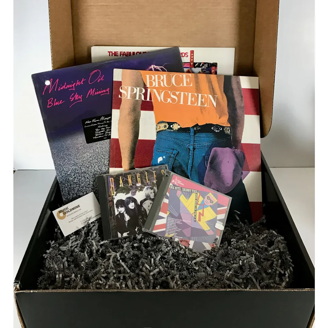 80s Pop/Rock VINYL/CD Subscription Box: 3, 6, or 12 mo.