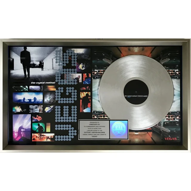The Crystal Method Vegas RIAA Platinum Award