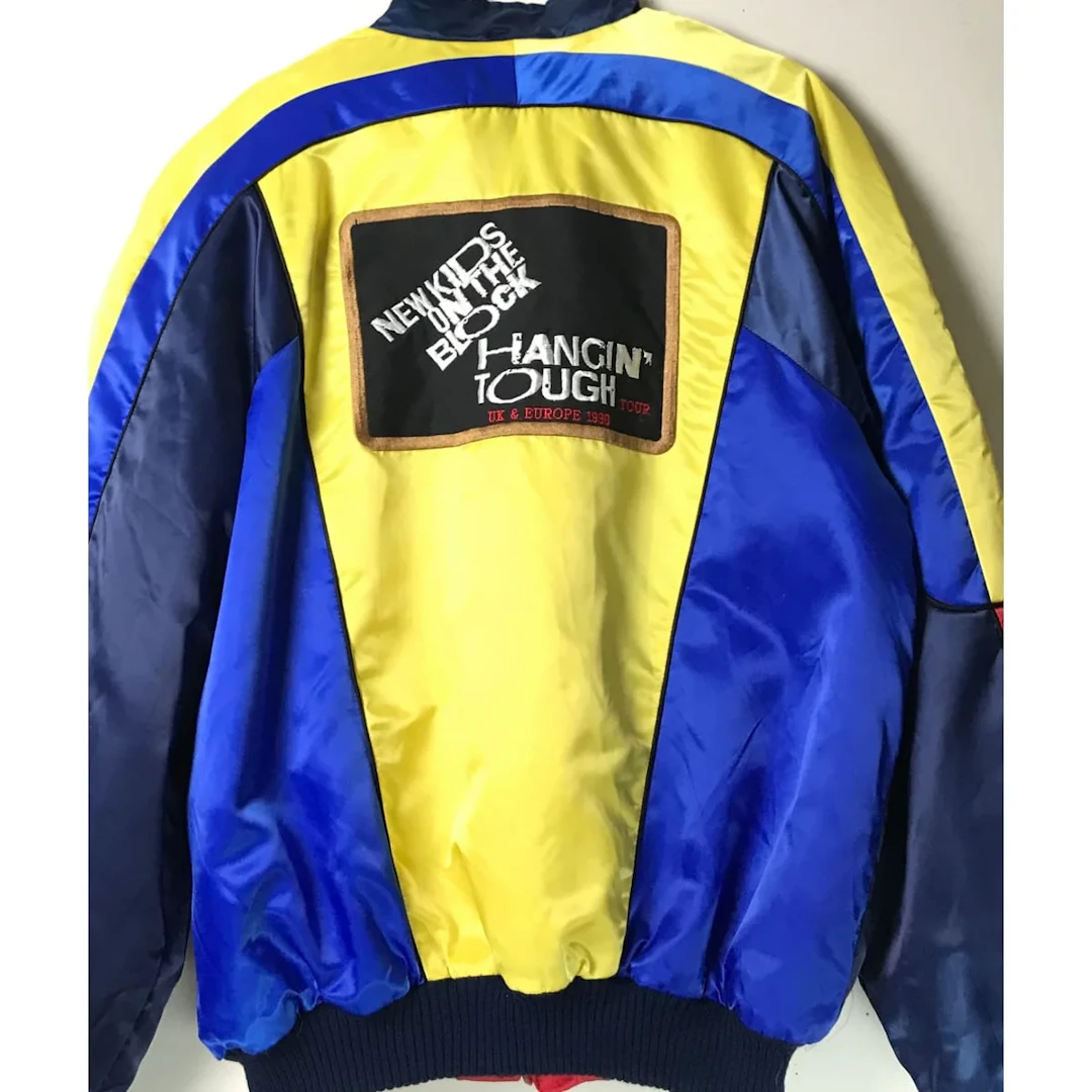 New Kids On The Block 1990 Tour Jacket + Itinerary