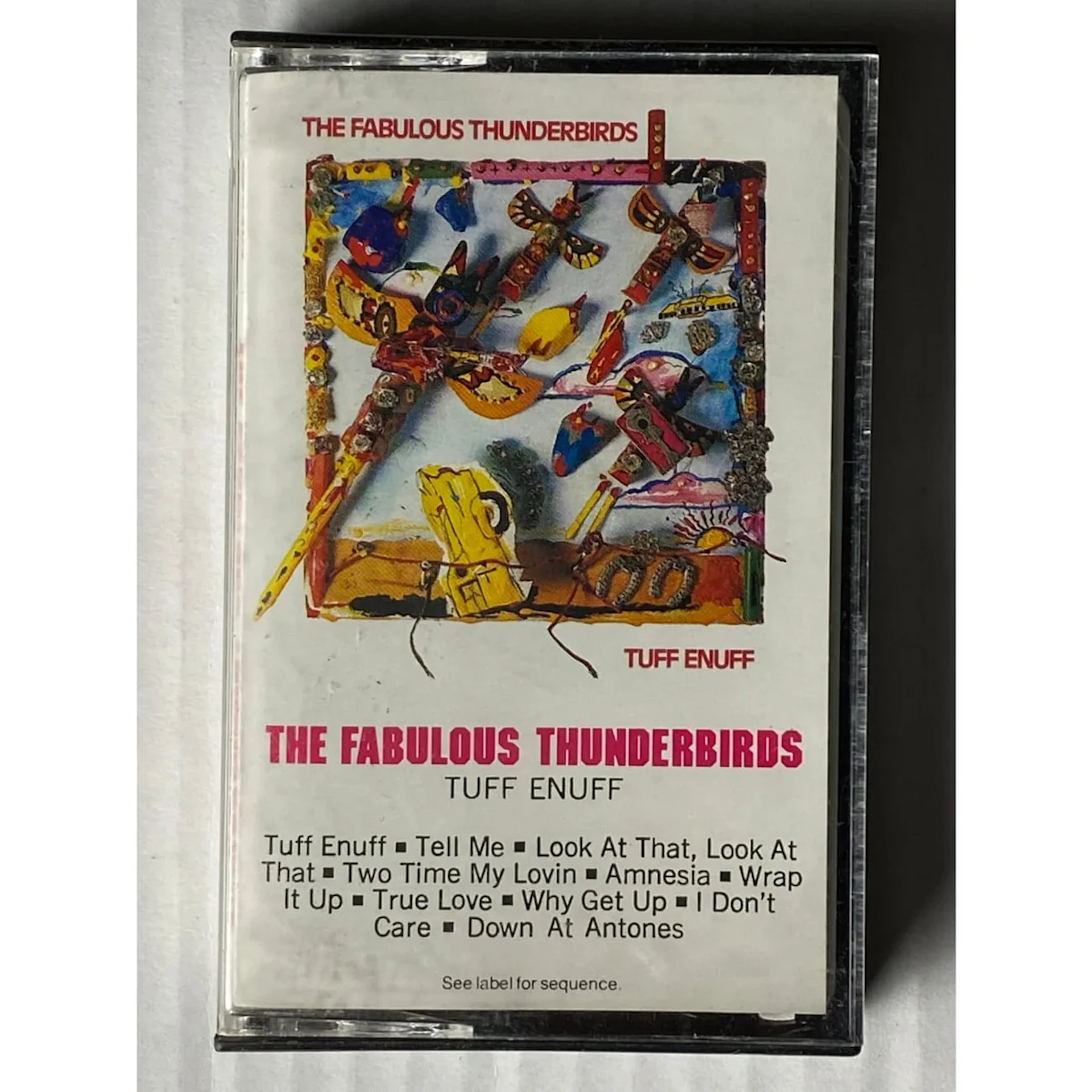 The Fabulous Thunderbirds Tuff Enuff 1986 Promo Cassette