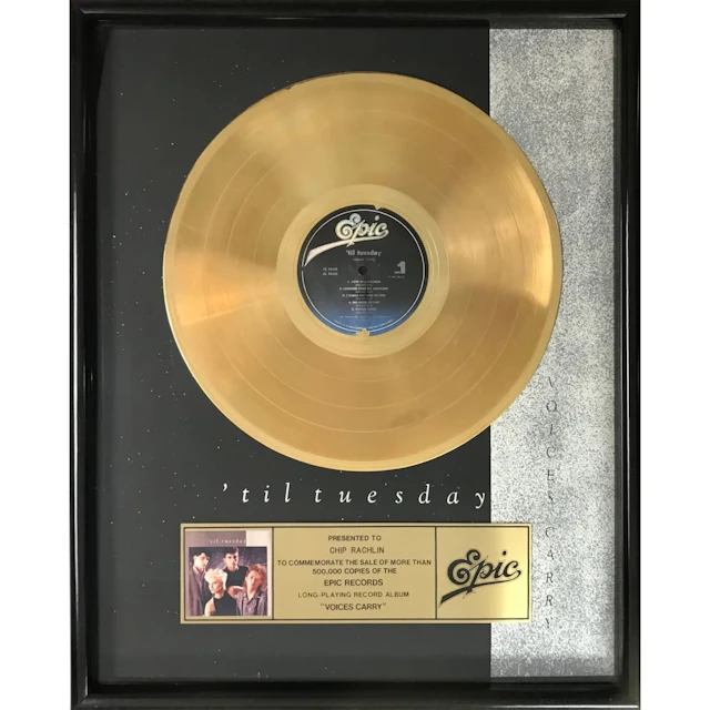 'Til Tuesday Voices Carry Epic Records Label Album Award