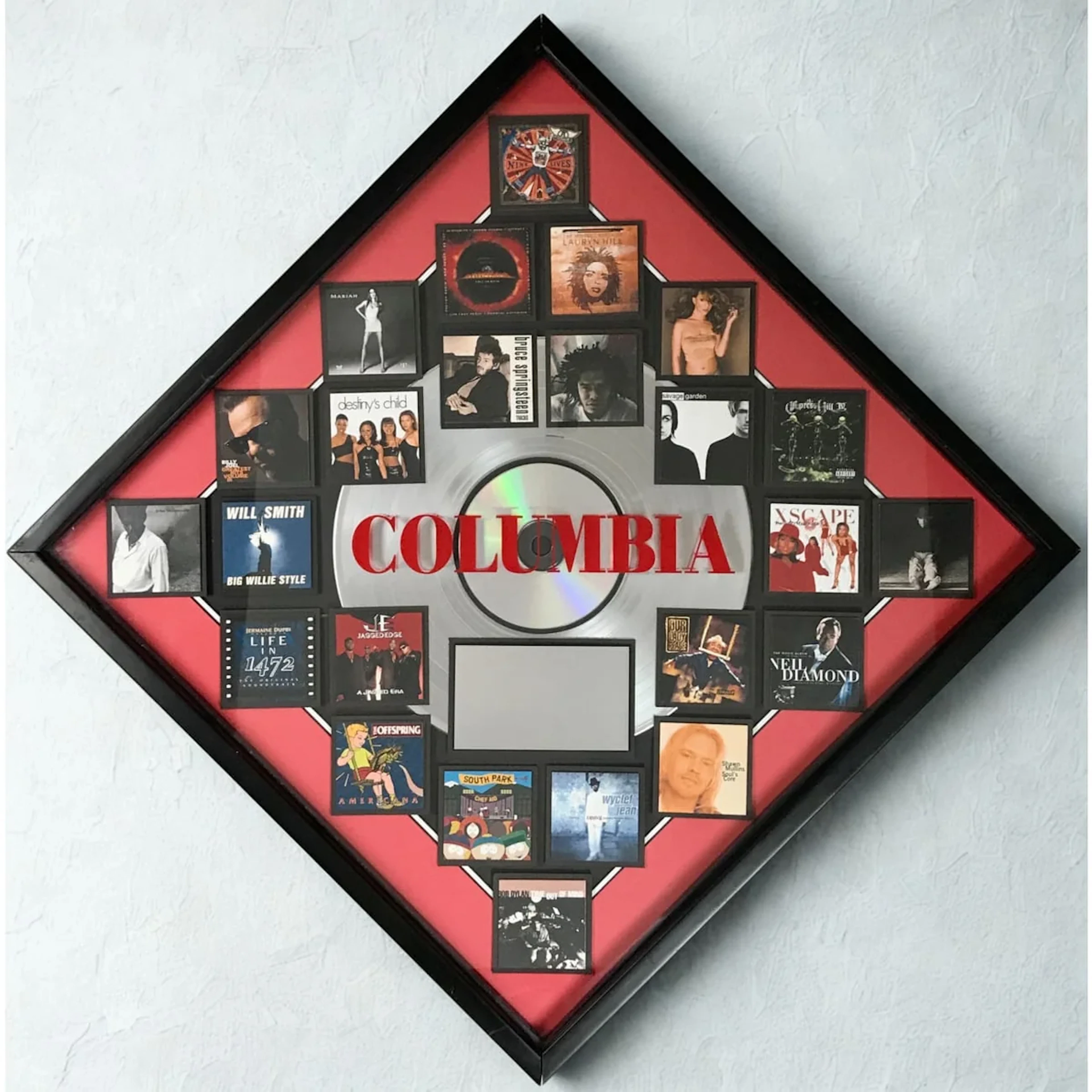 Columbia Records 1990s Aerosmith, Dylan, Joel, Mariah, Springsteen