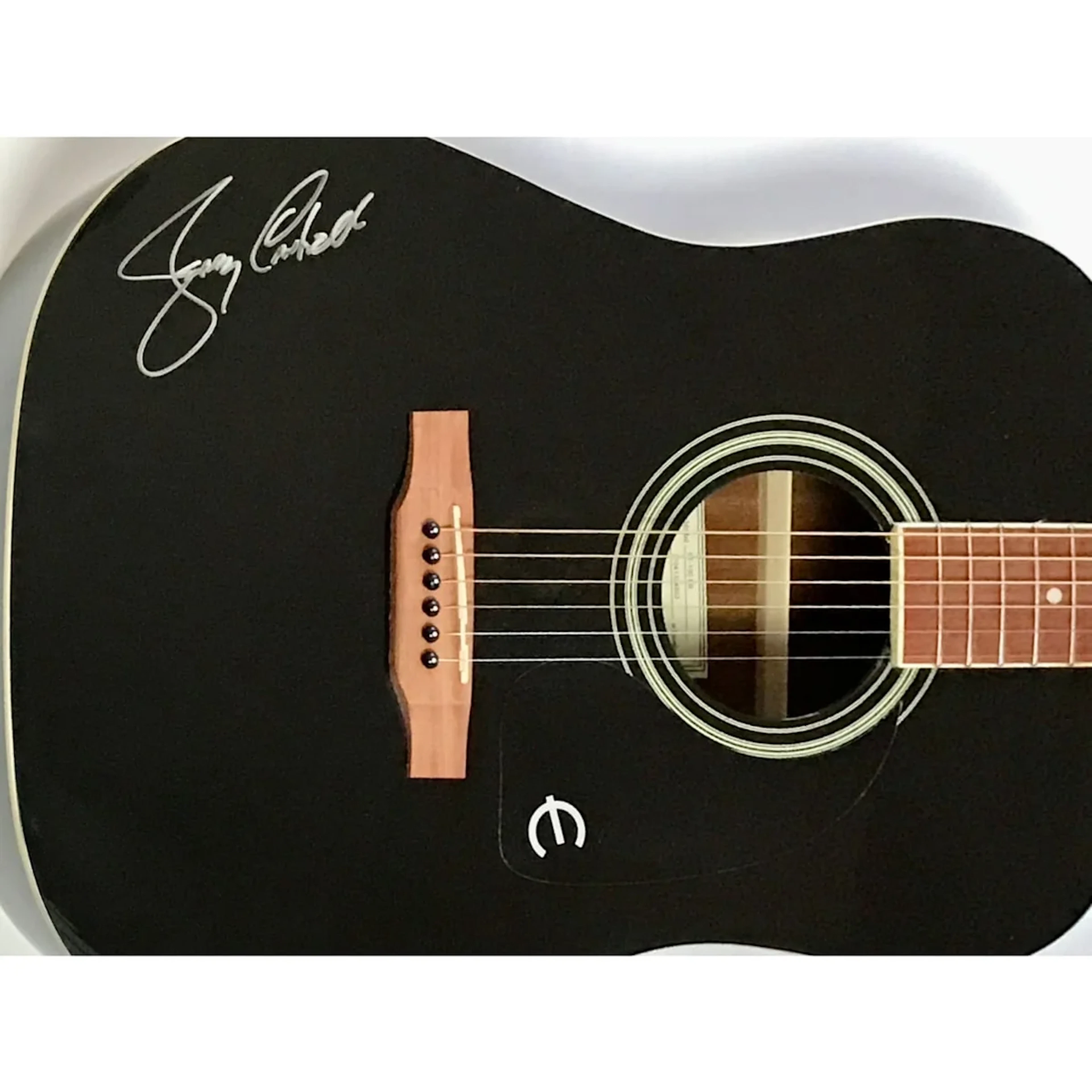 Alice In Chains Jerry Cantrell Signed Epiphone Acoustic Guitar w/JSA LOA