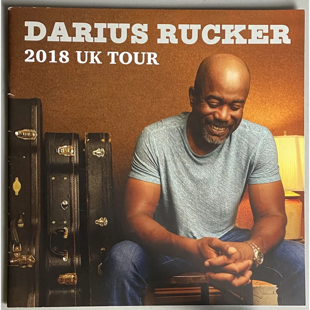 Darius Rucker 2018 UK Tour Program