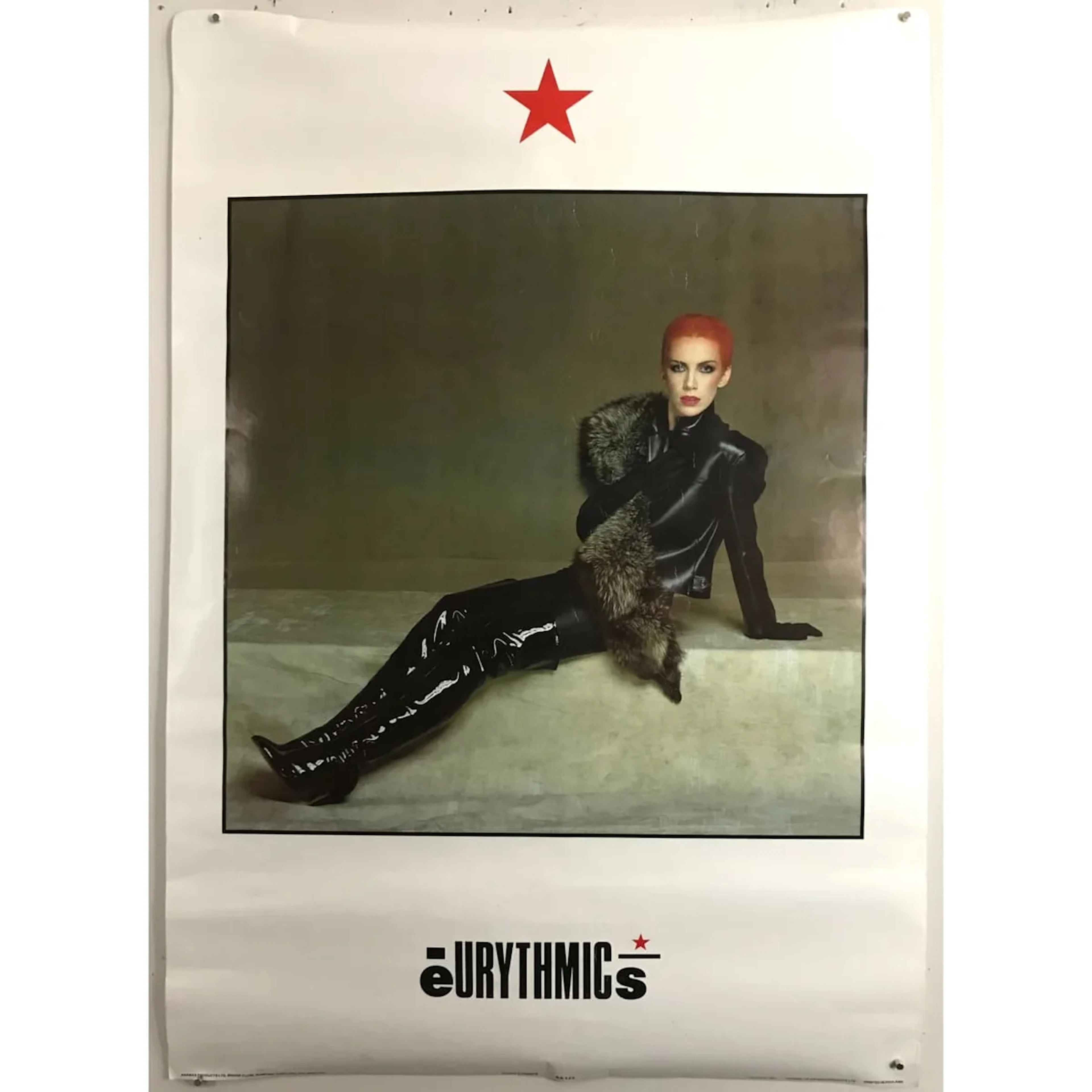 Eurythmics Vintage 1983 Poster