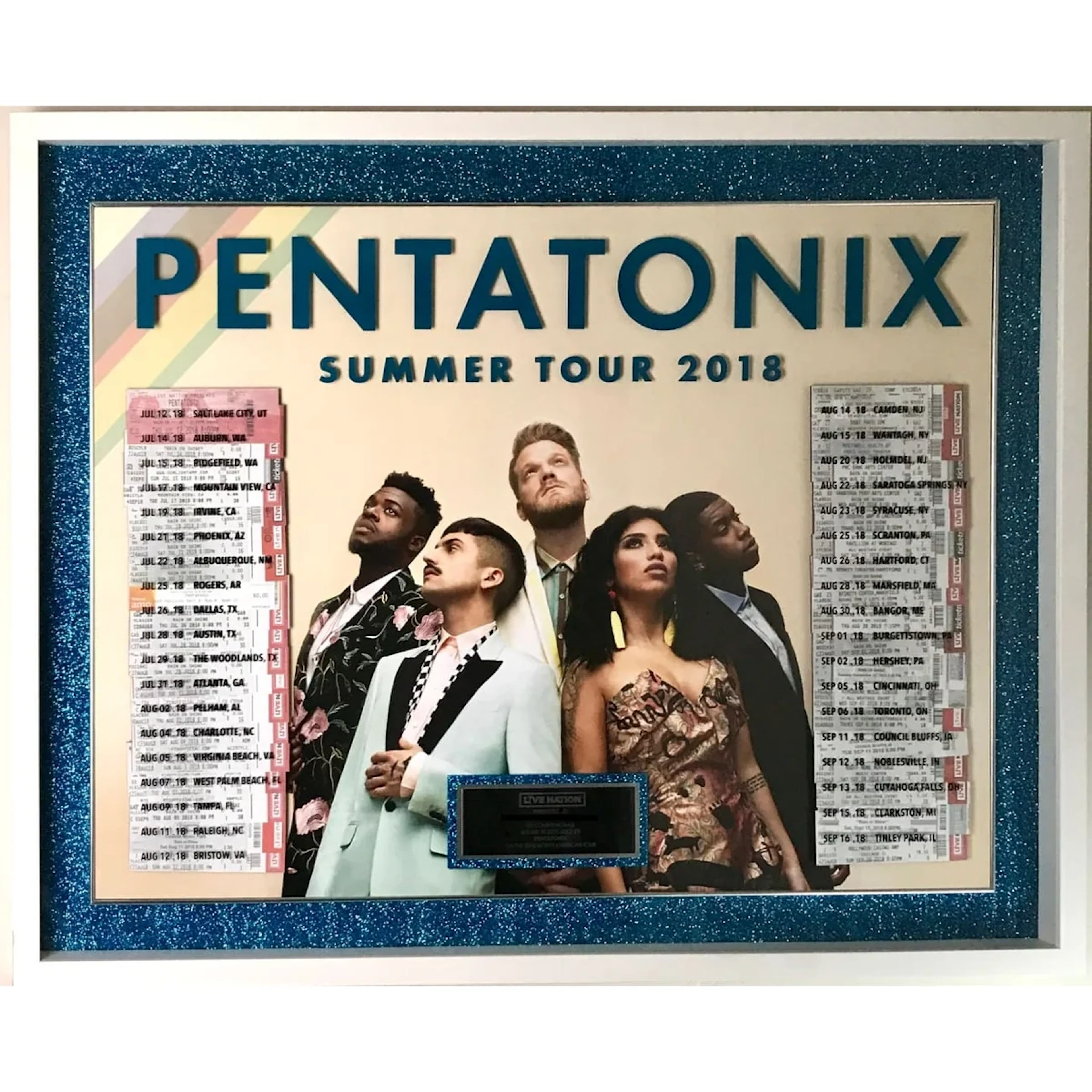 Pentatonix 2018 Summer Tour Award