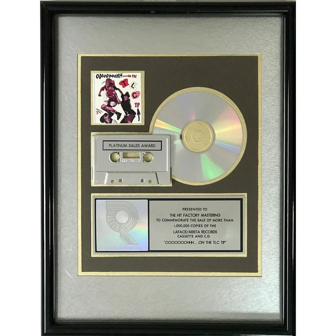 TLC Ooooooohhh... On The TLC Tip RIAA Platinum Album Award