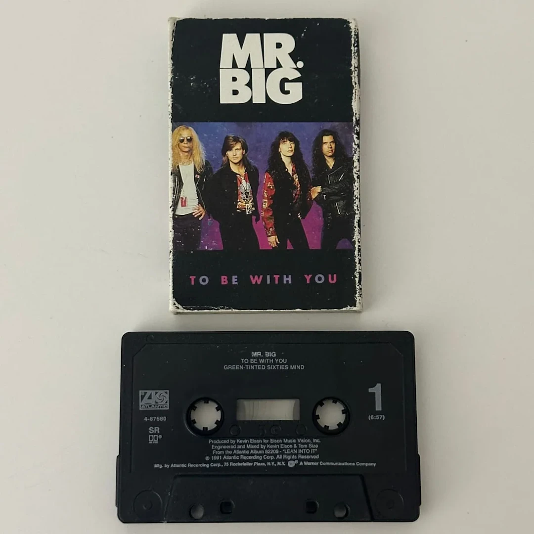 Mr. Big "To Be With You" 1991 Cassette Single 7 4-87580