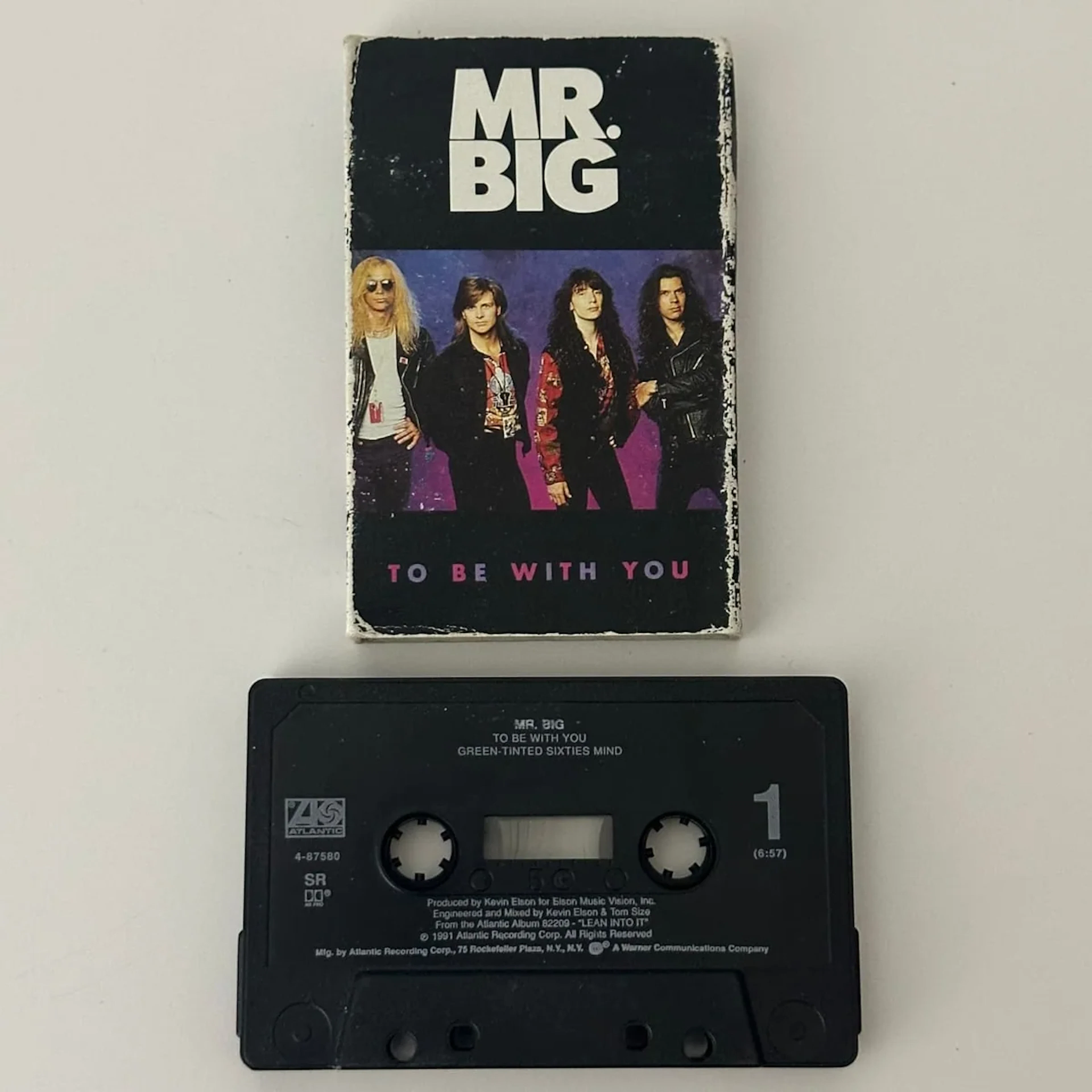 Mr. Big "To Be With You" 1991 Cassette Single 7 4-87580
