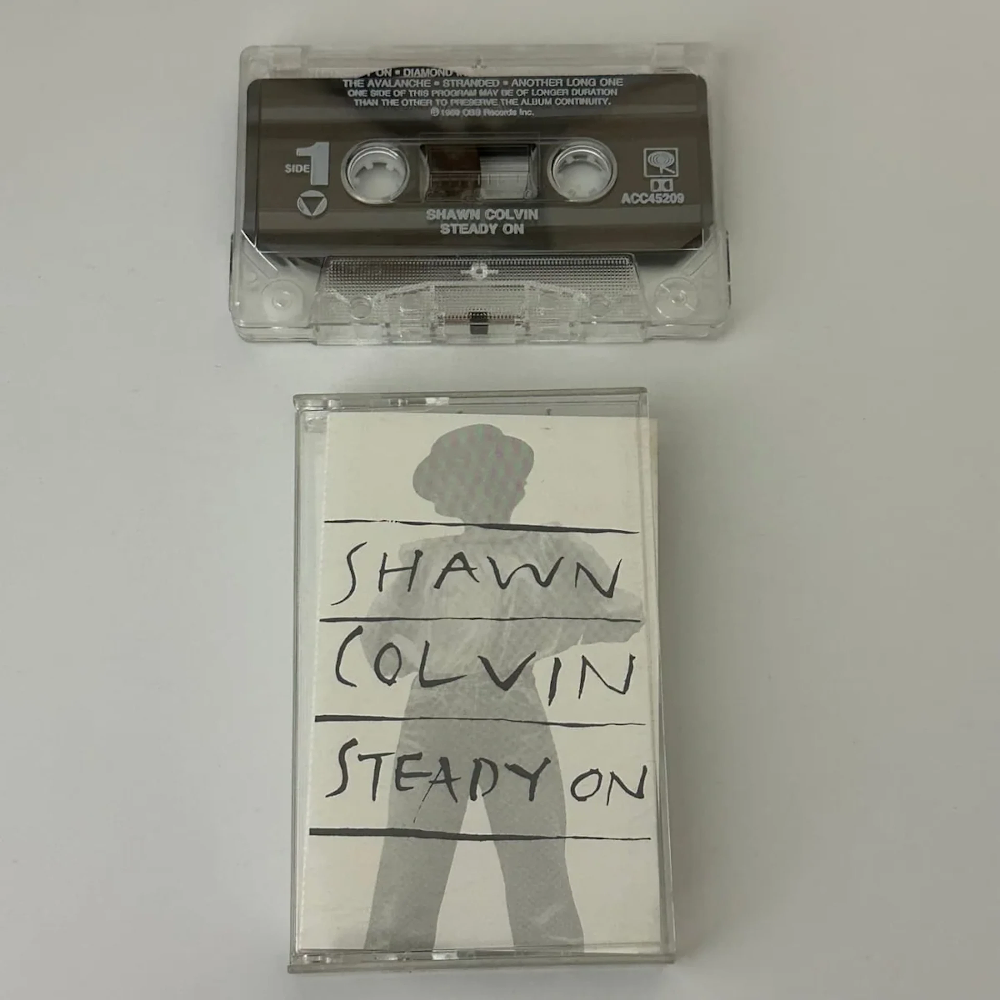 Shawn Colvin Steady On Advance Cassette Promo (1989) ACC45209