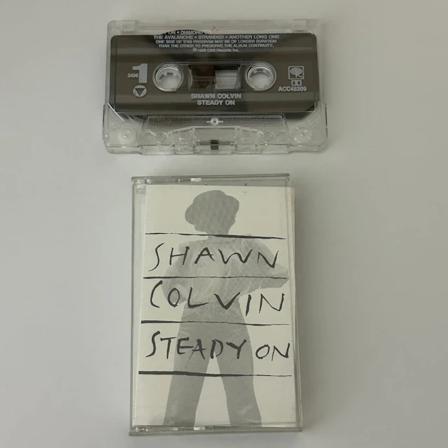 Shawn Colvin Steady On Advance Cassette Promo (1989) ACC45209