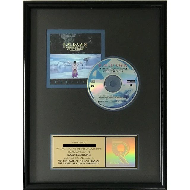 P.M. Dawn Of The Heart, Of The Soul... RIAA Gold Album Award