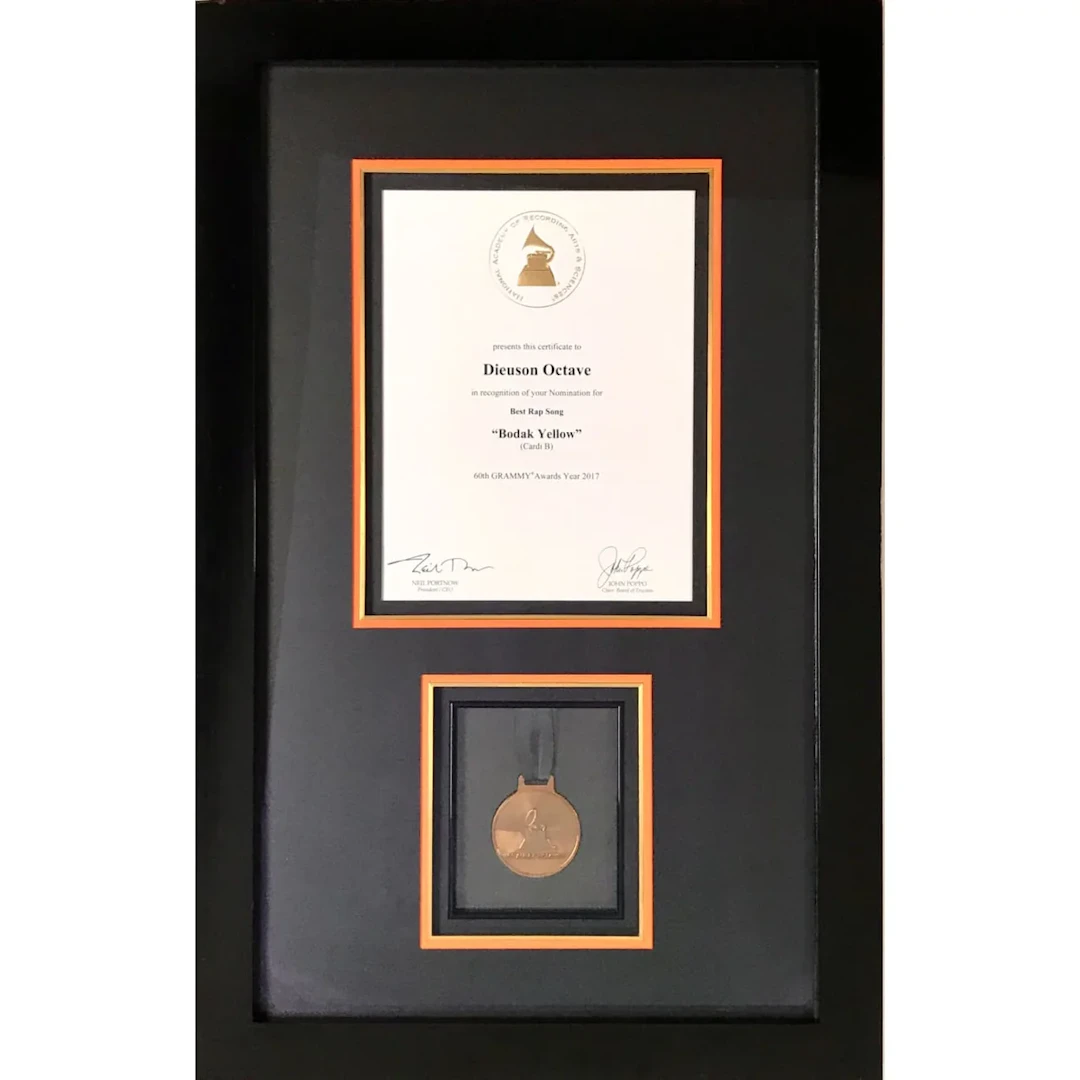 Kodak Black "Bodak Yellow (Money Moves)" Cardi B Grammy Nominee Medallion