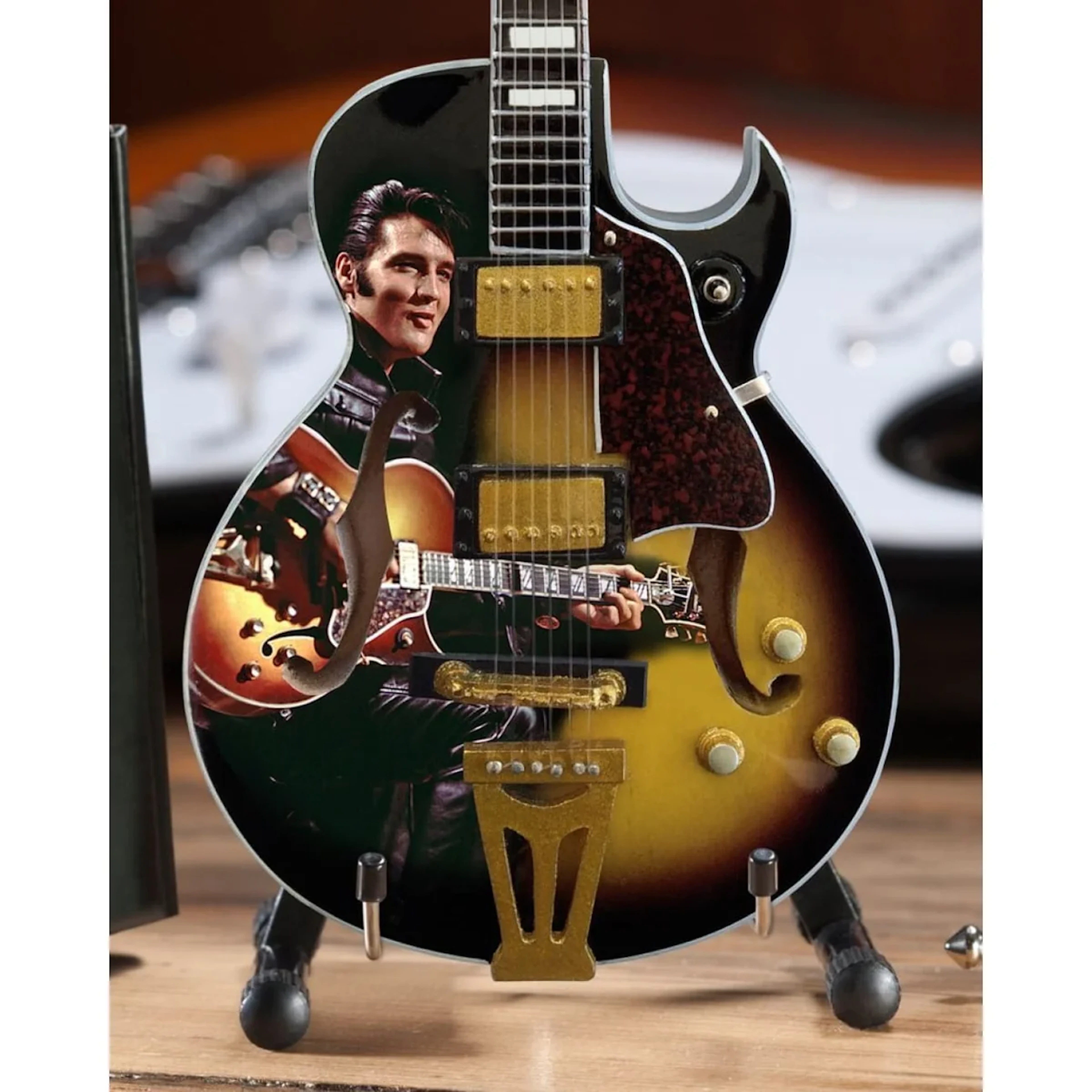 Elvis Presley™ '68 Special Hollow Body Mini Guitar Replica