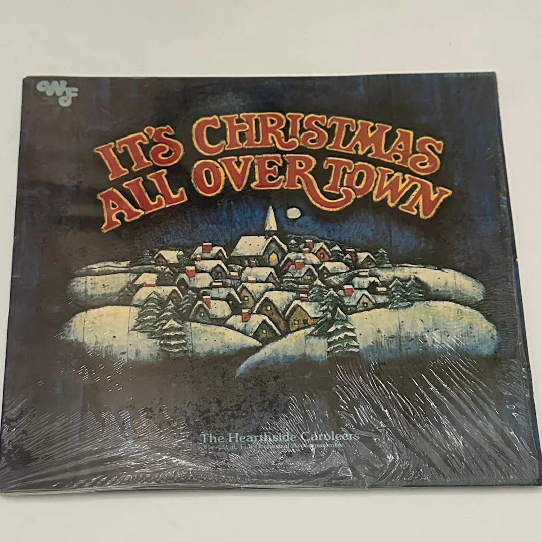 The Hearthside Caroleers It's Christmas All Over Town 1995 LP WFR111