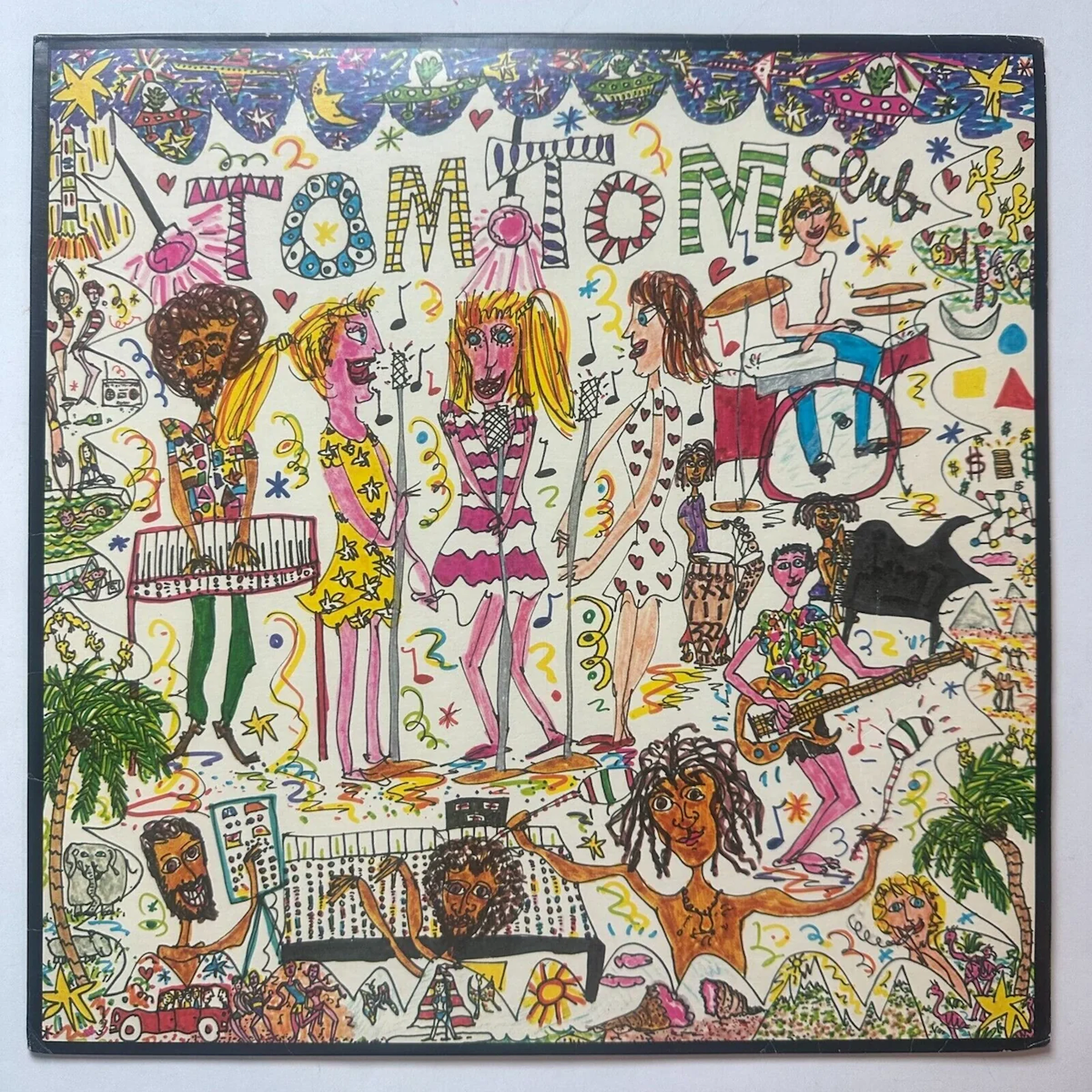 Tom Tom Club Self-Titled Vinyl 1981 LP ILPS9686