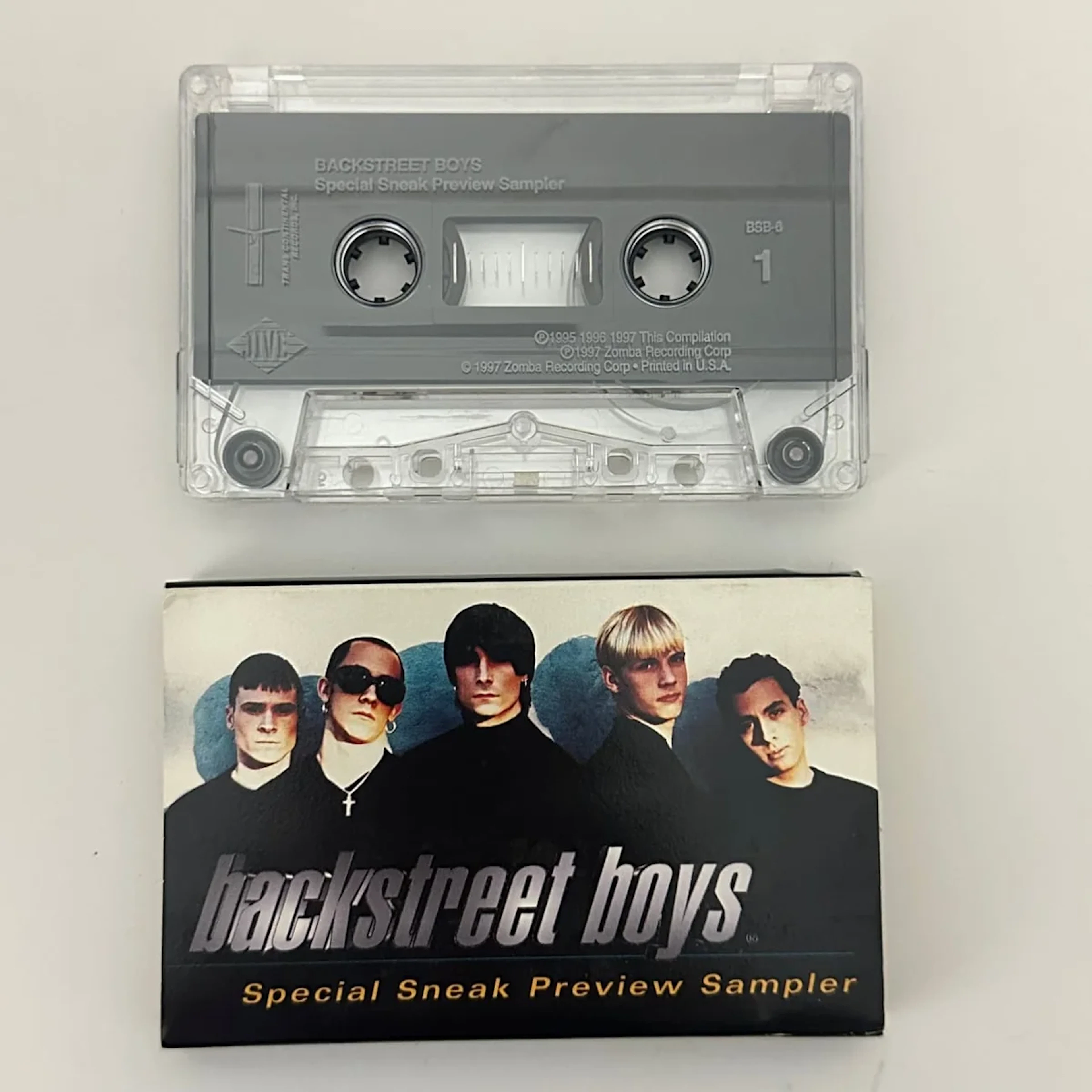 Backstreet Boys Special Sneak Preview Sampler BSB-6 1997 Cassette Promo