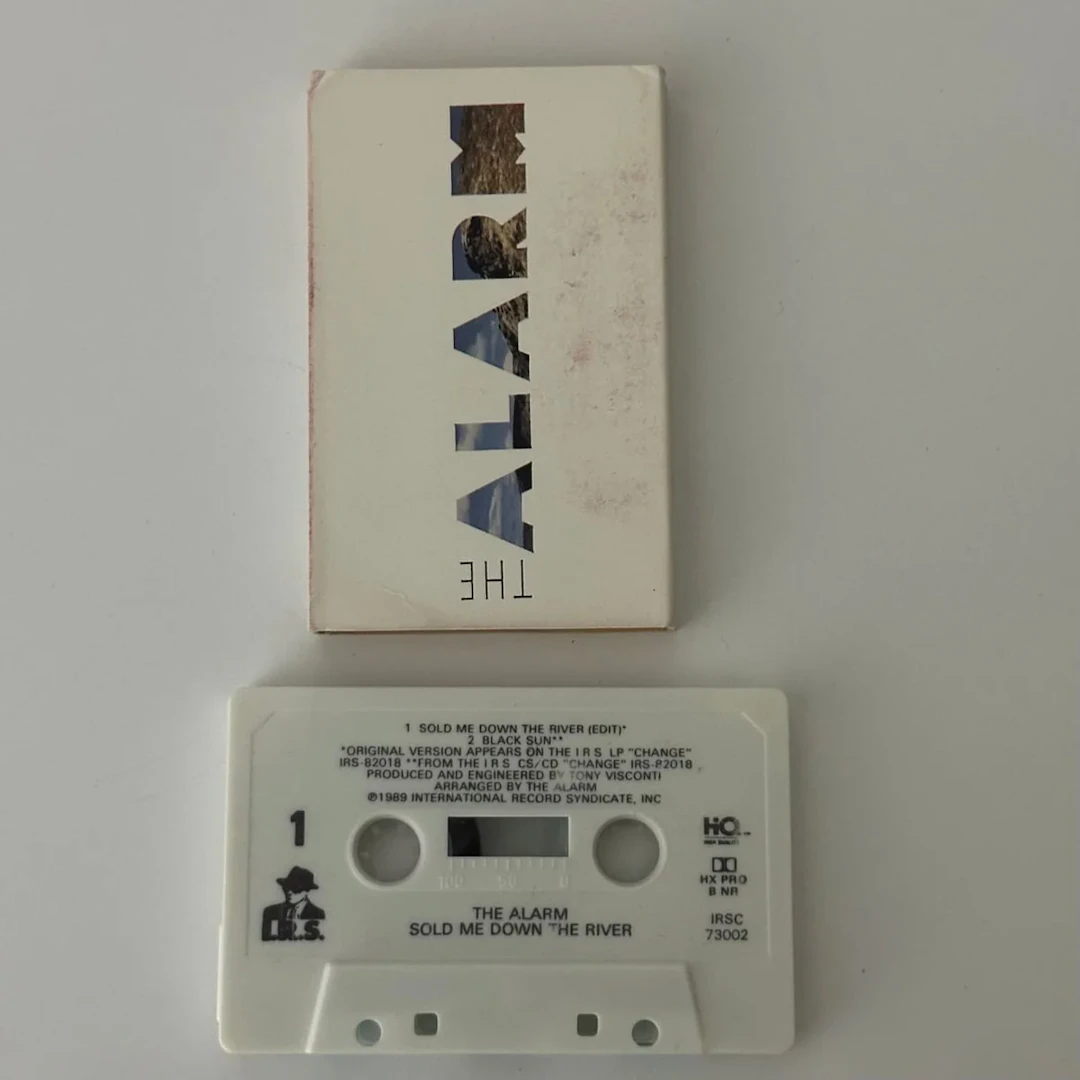 The Alarm "Sold Me Down the River" Cassette Single (1989) IRSC-73002