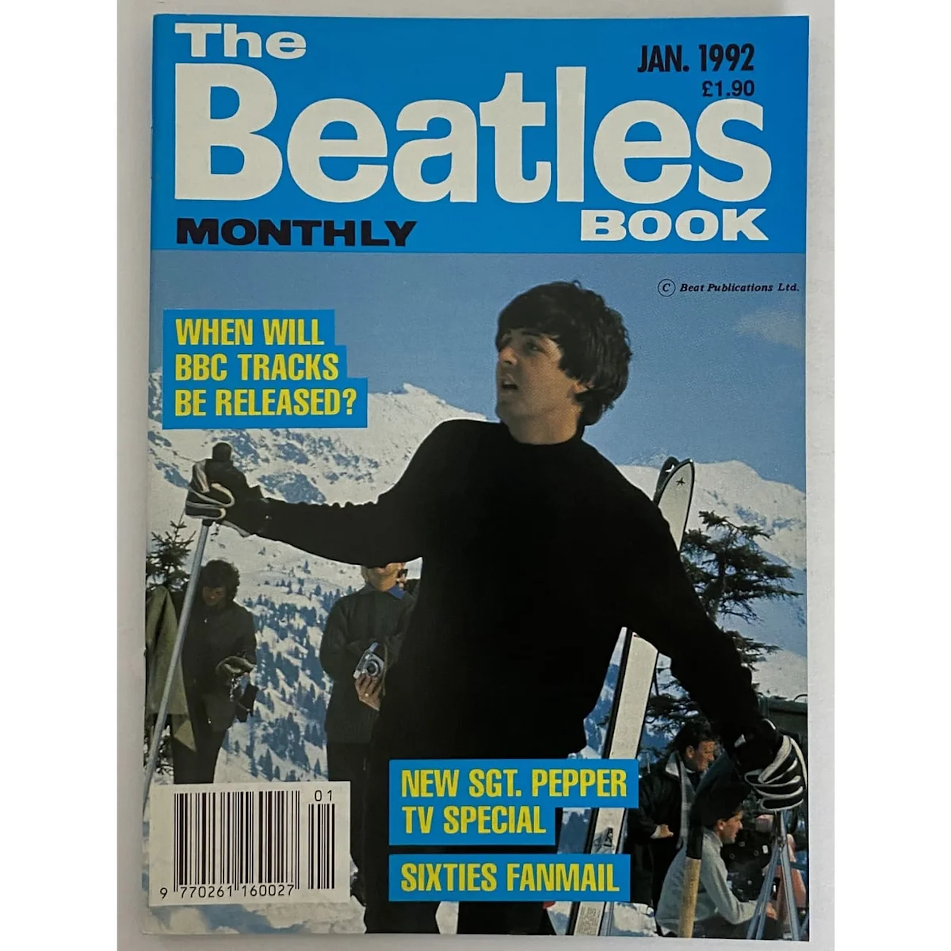 Beatles Book Monthly Magazines 1992 Issues - original 3rd era - sold