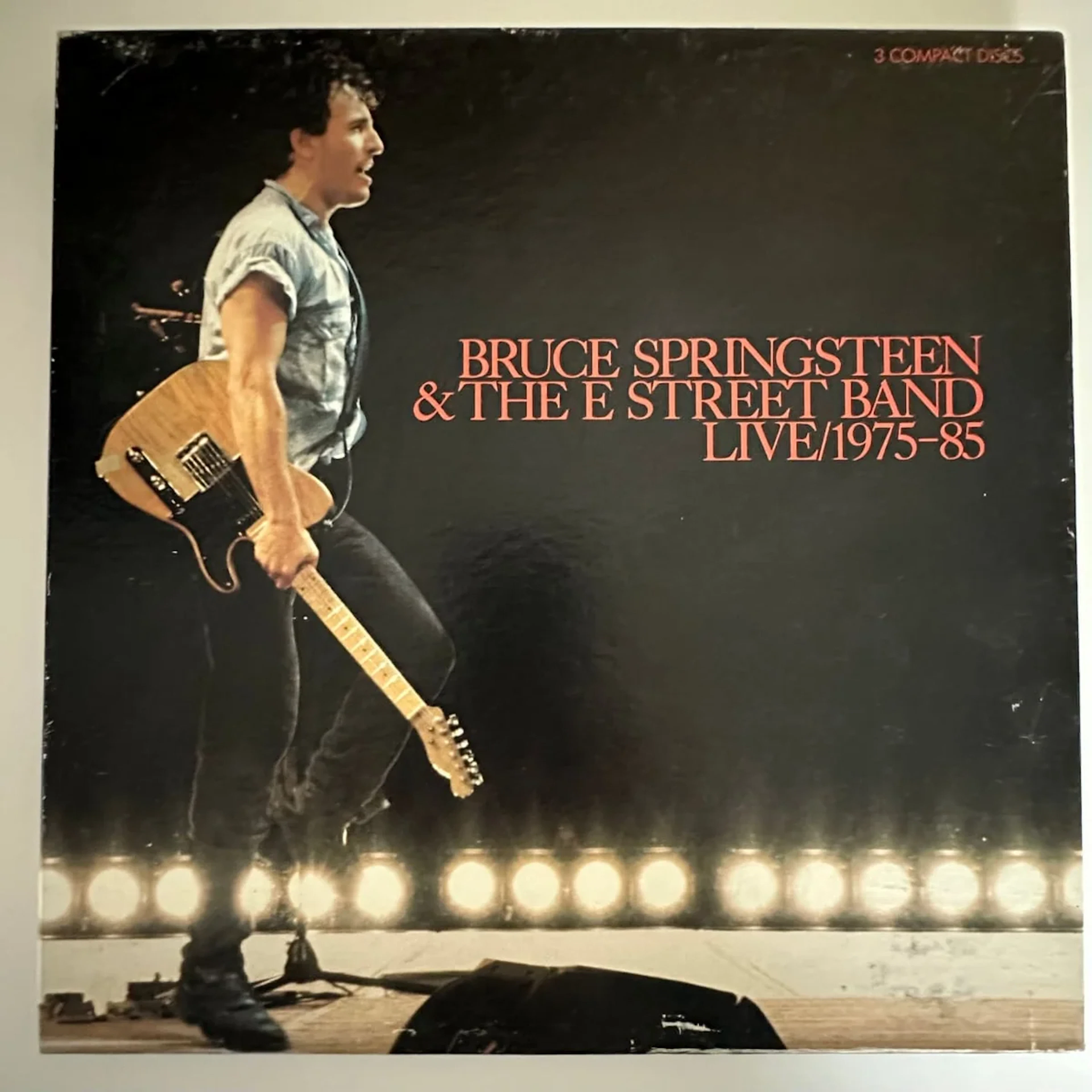 Bruce Springsteen & The E Street Band Live 1975-85 3-CD Box Set Promo