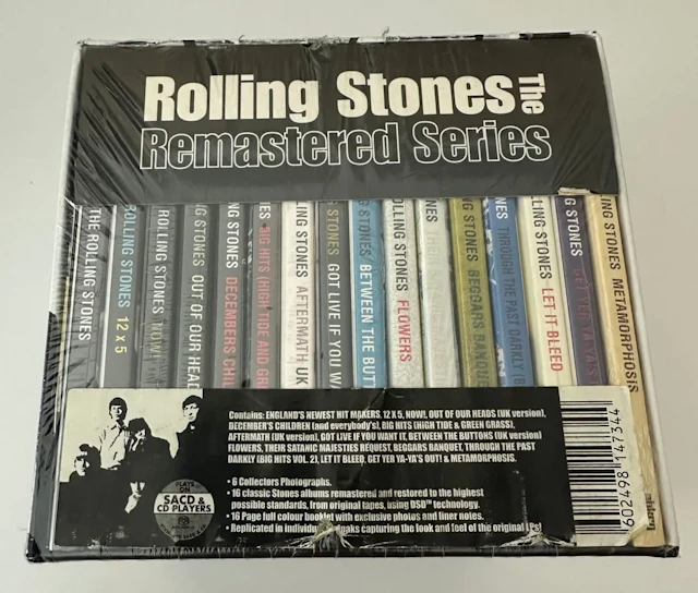 The Rolling Stones Remastered Series 2003 Sealed 16-SACD Import Box