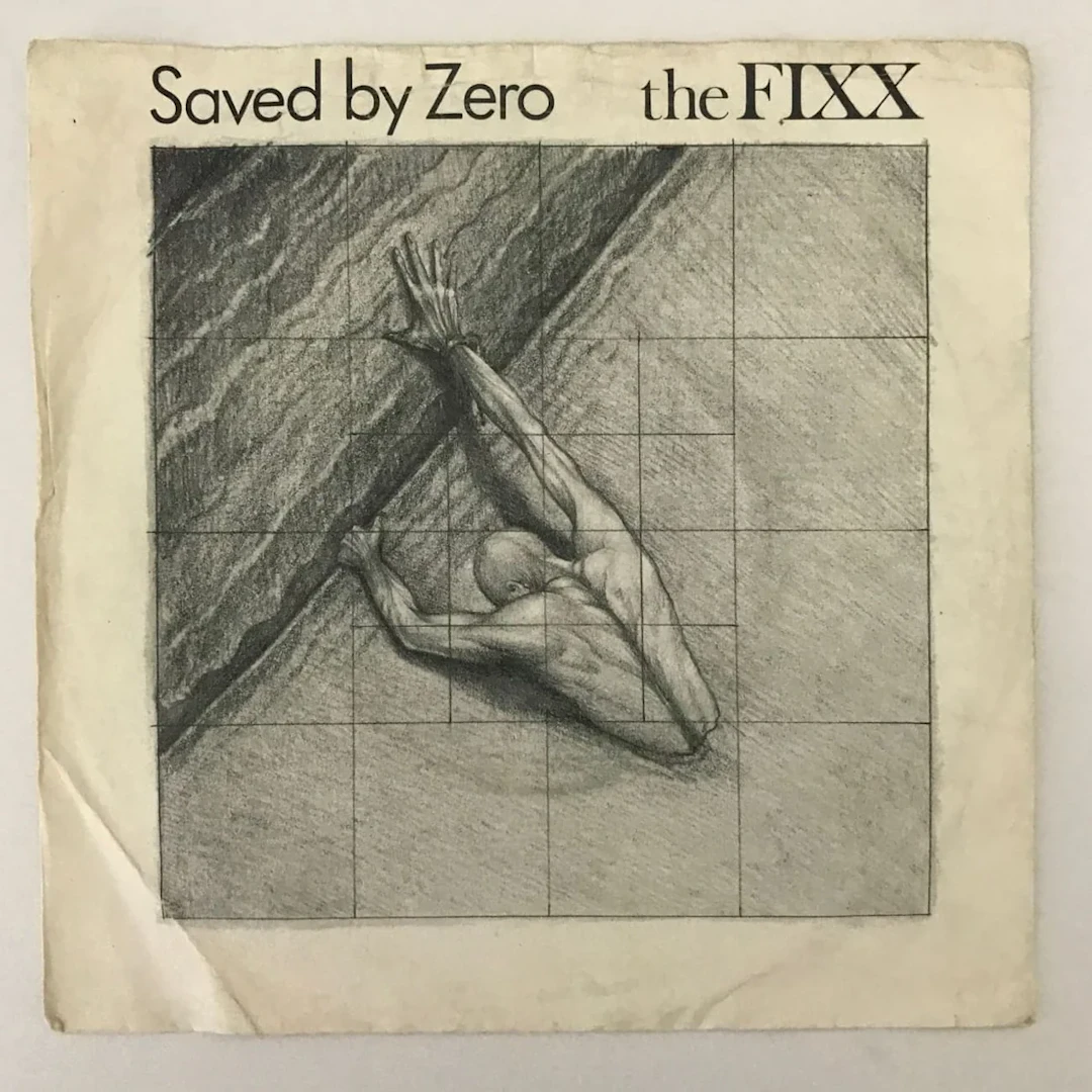 The Fixx "Saved By Zero" 45 Vinyl - 7" UK Import 1983 FIXX4 VG+