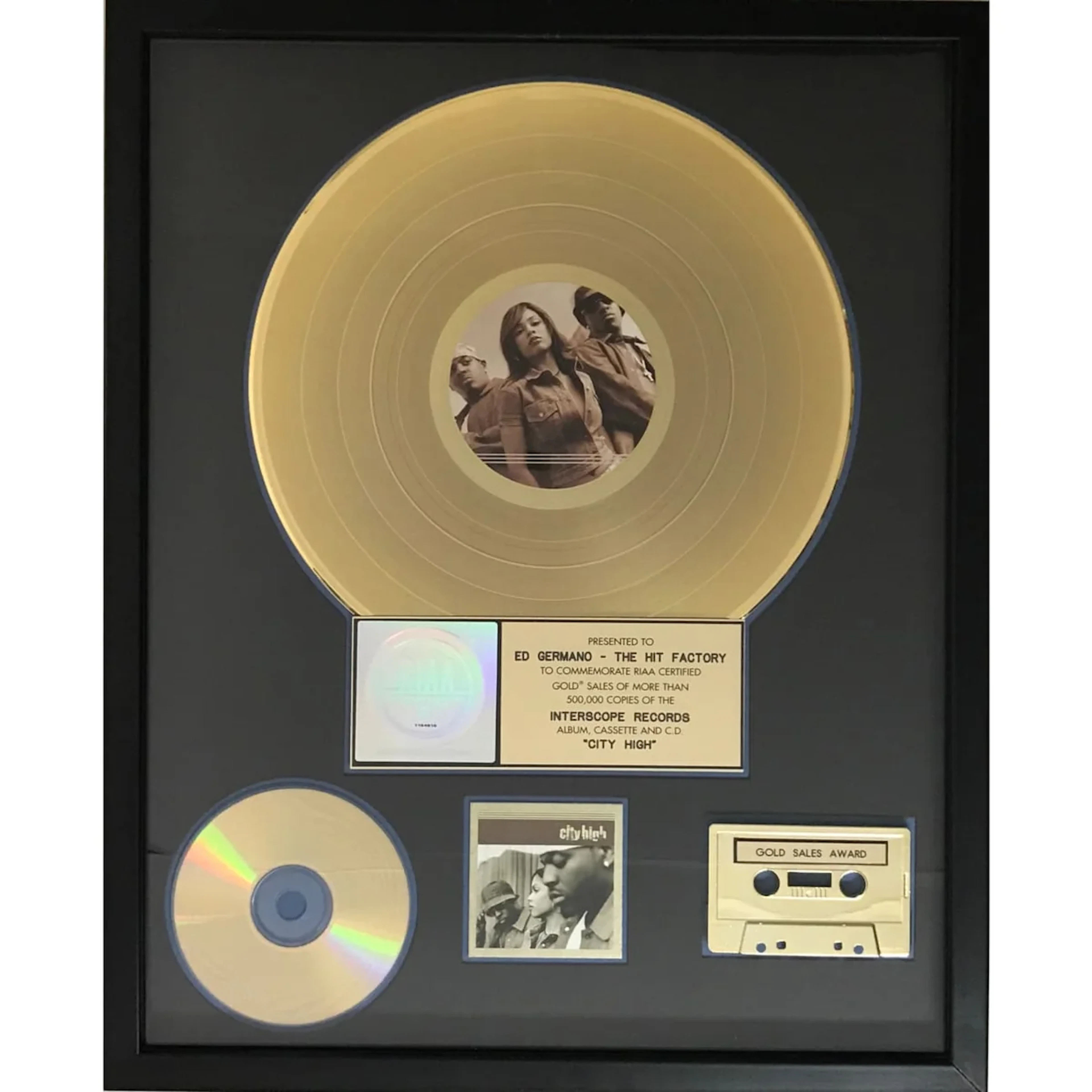 City High debut RIAA Gold Album Award