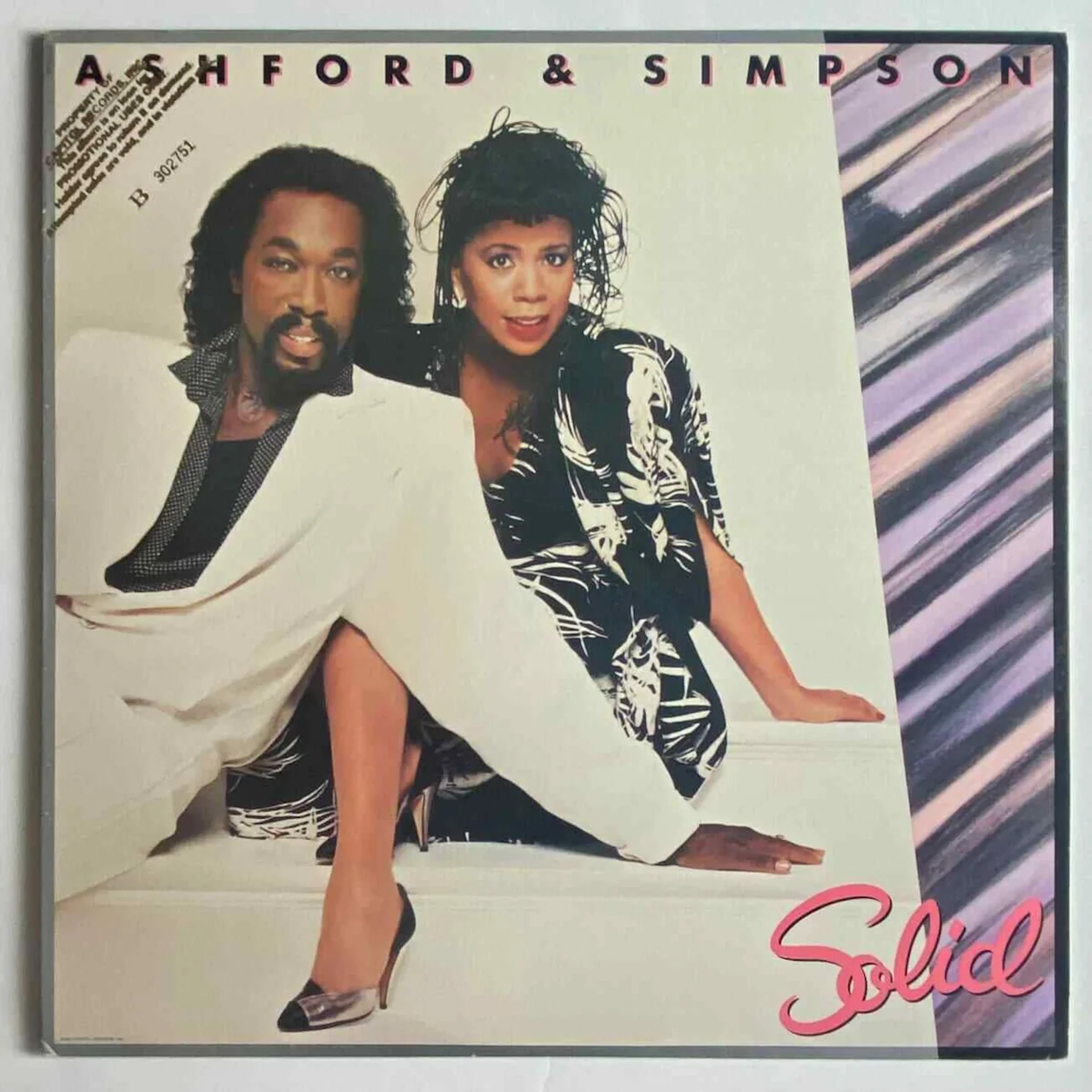 Ashford & Simpson Solid 1984 Promo LP