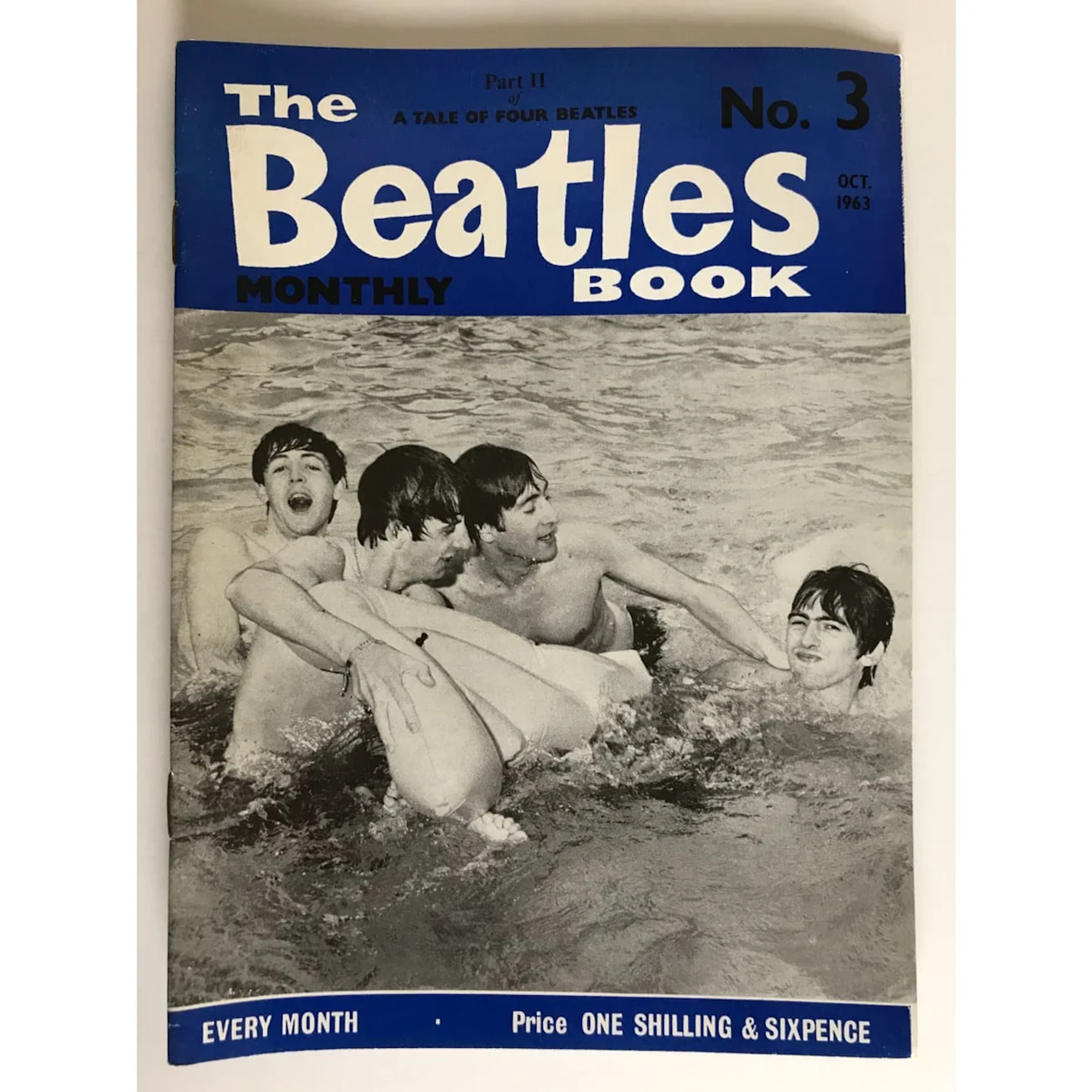 Beatles Book Monthly Magazine Oct 1963 Issue #3 - RARE
