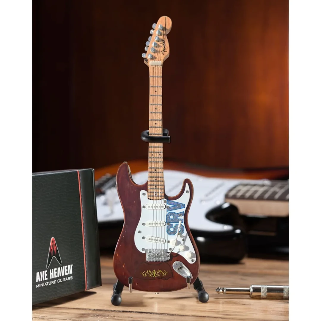 Stevie Ray Vaughan Distressed SRV "Lenny" Custom Fender Strat Mini