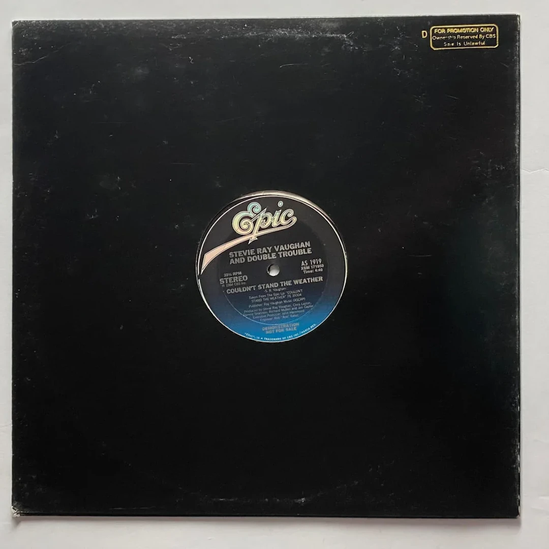 Stevie Ray Vaughan and Double Trouble Couldn't Stand the Weather 1984