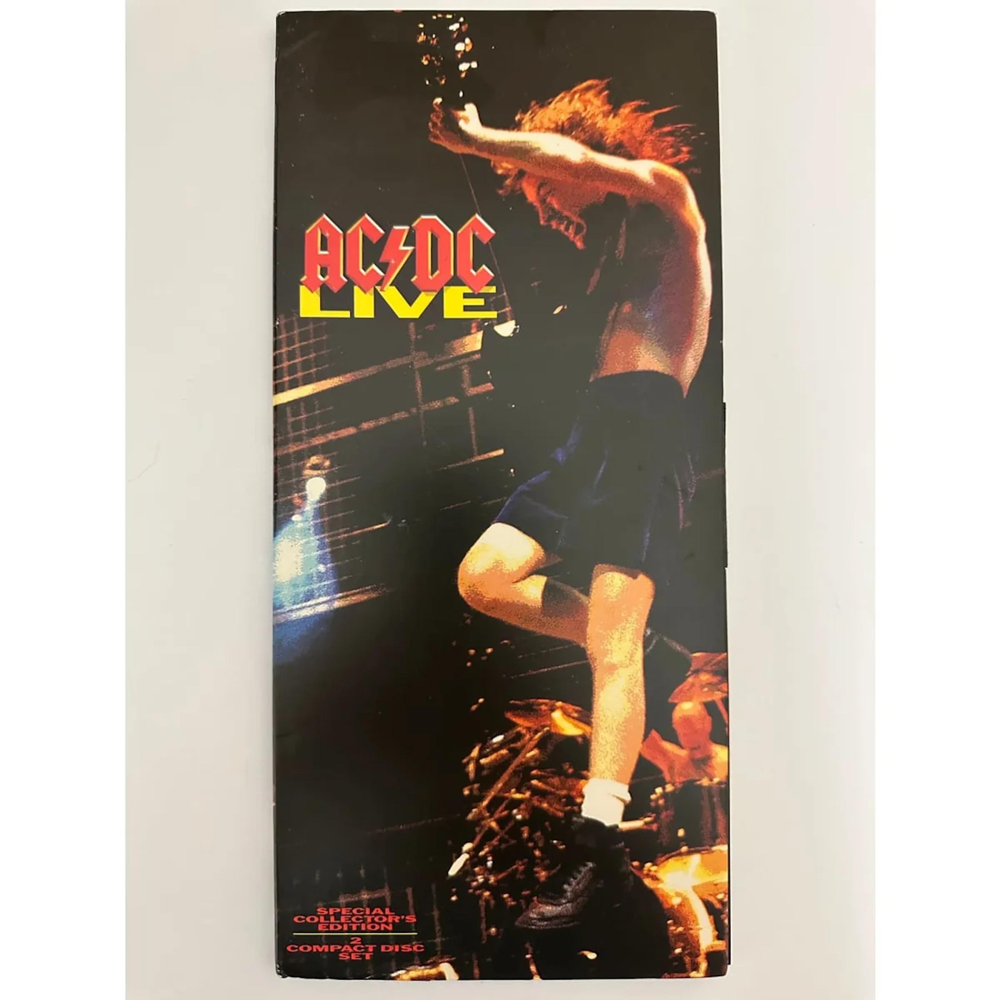 AC/DC Live Special Collector's Ed 2-CD Digipak Long Box + poster 1992