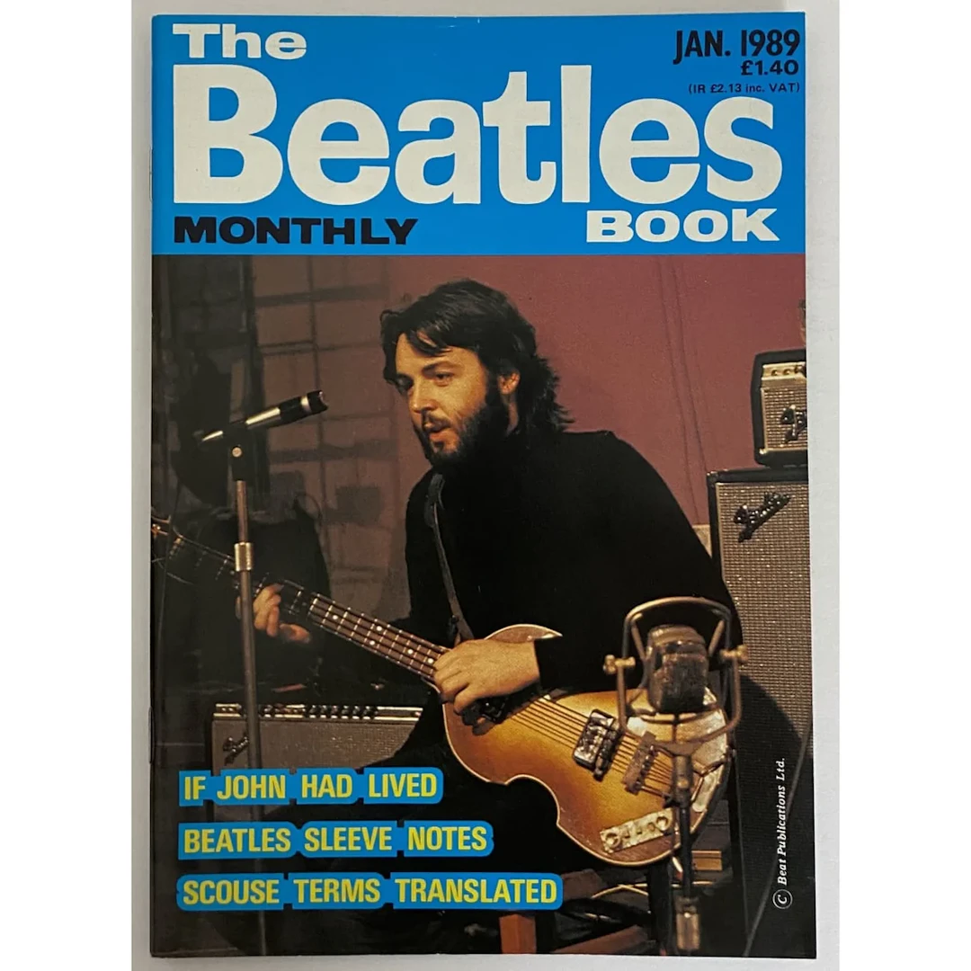 Beatles Book Monthly Magazines 1989 Issues - original 3rd era - sold