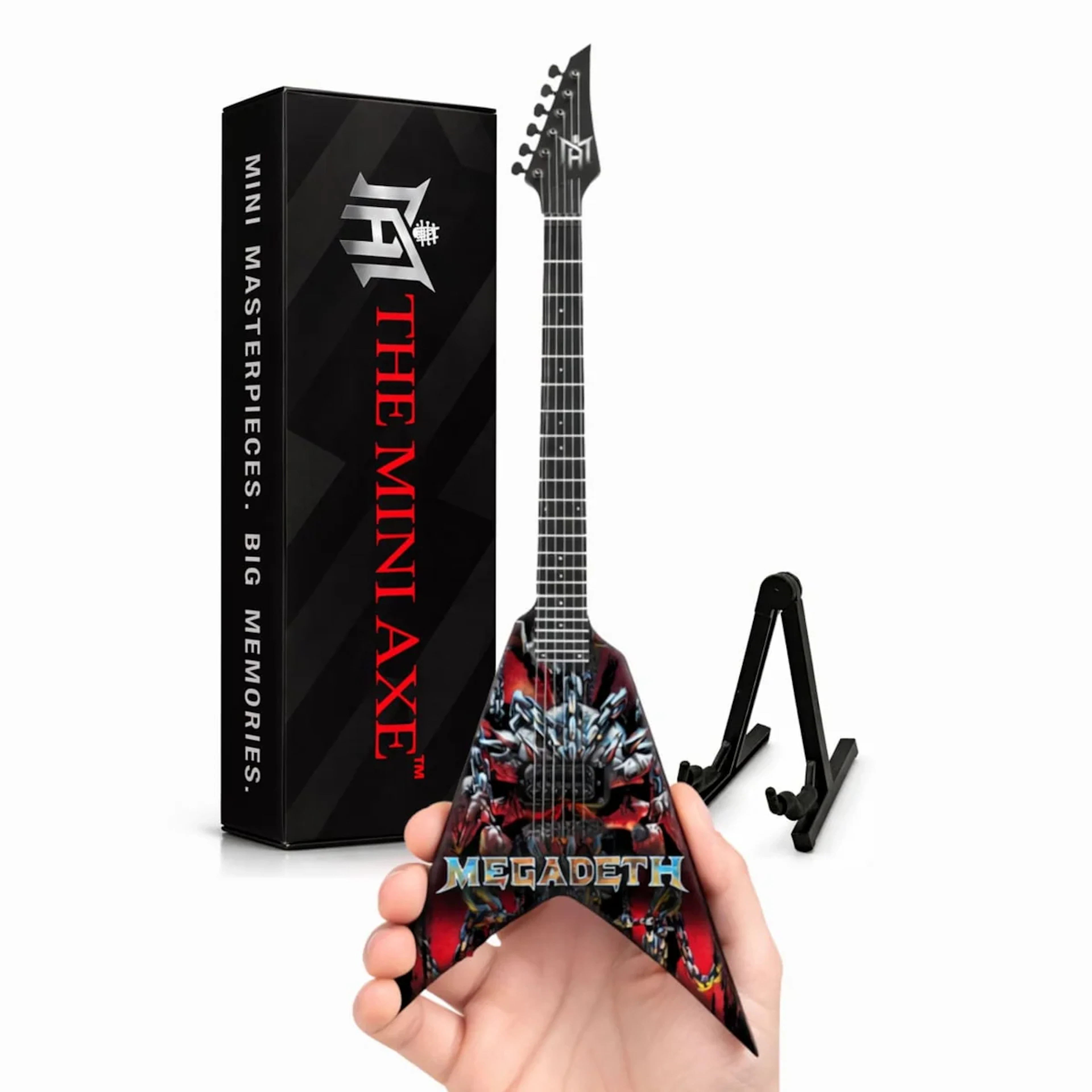 Megadeth "Chaos Chains" Mini Guitar