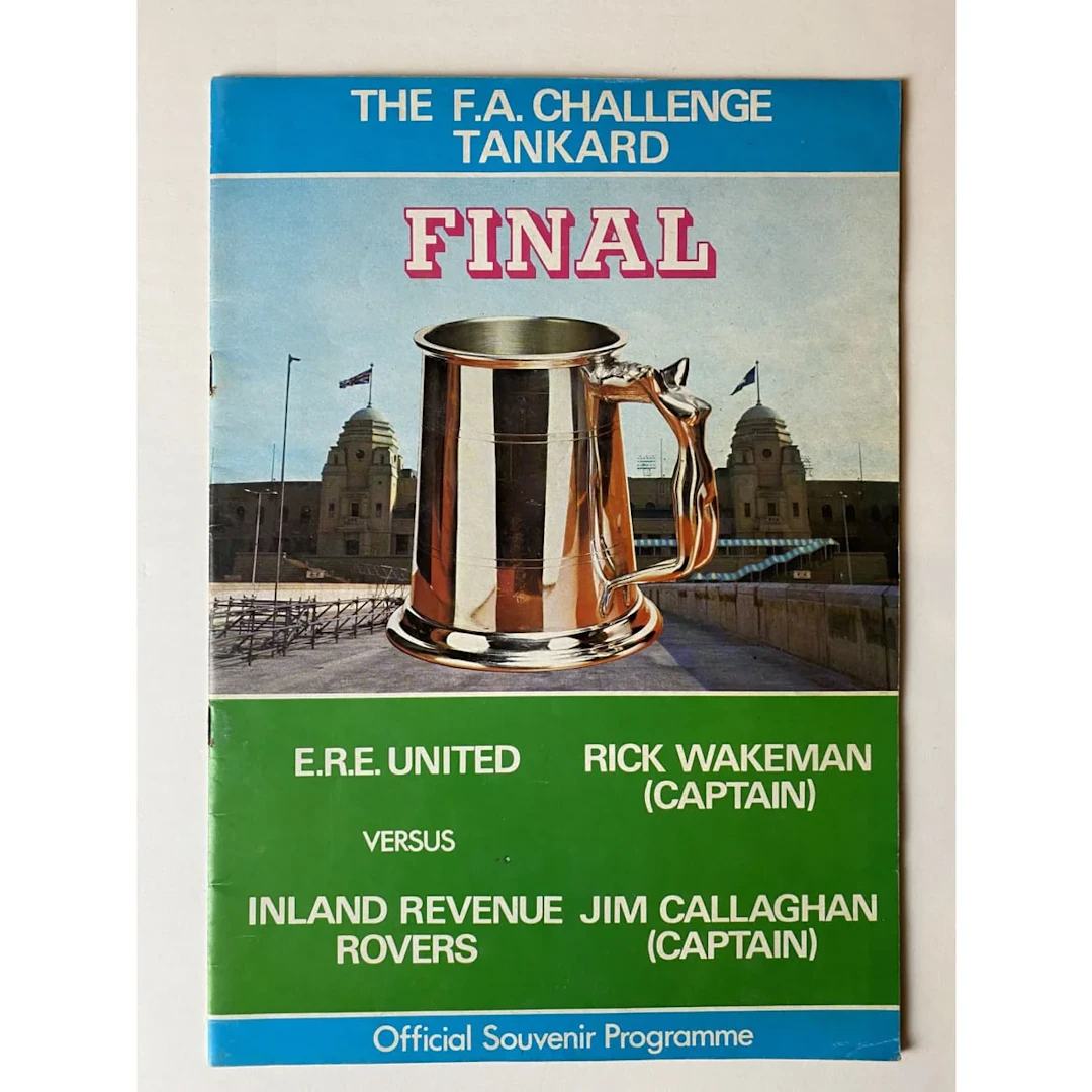 Rick Wakeman 1976 The F.A. Challenge Tankard UK Program