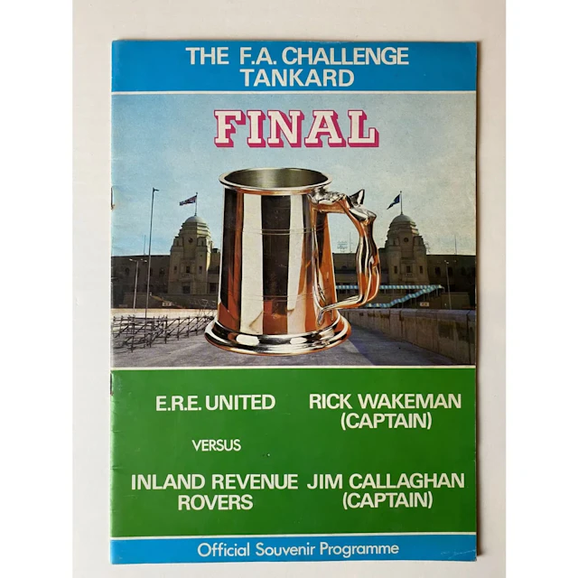 Rick Wakeman 1976 The F.A. Challenge Tankard UK Program