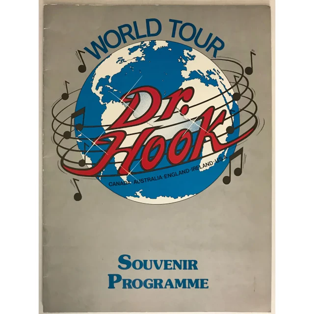Dr. Hook 1982 UK Concert Tour Program