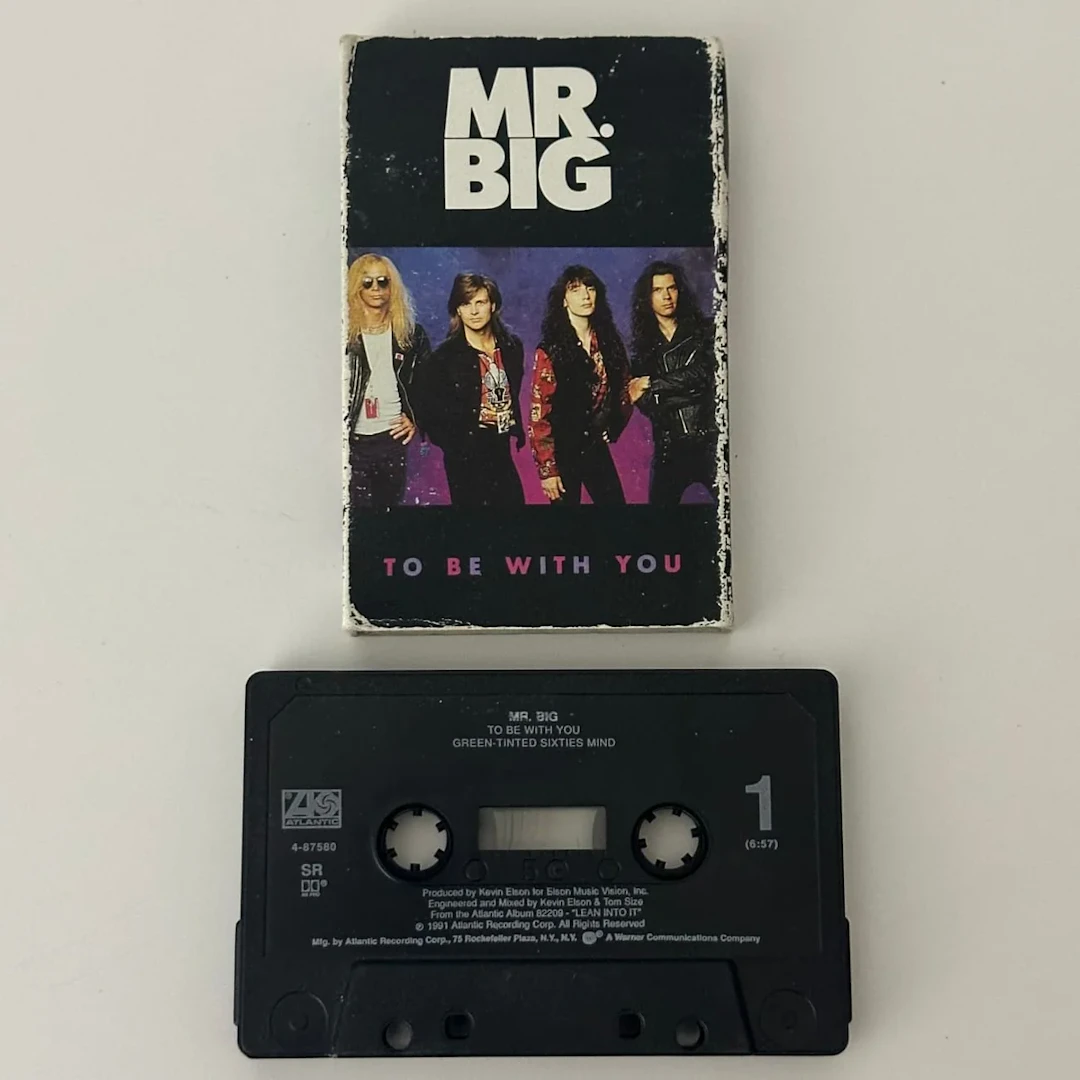 Mr. Big "To Be With You" 1991 Cassette Single 7 4-87580
