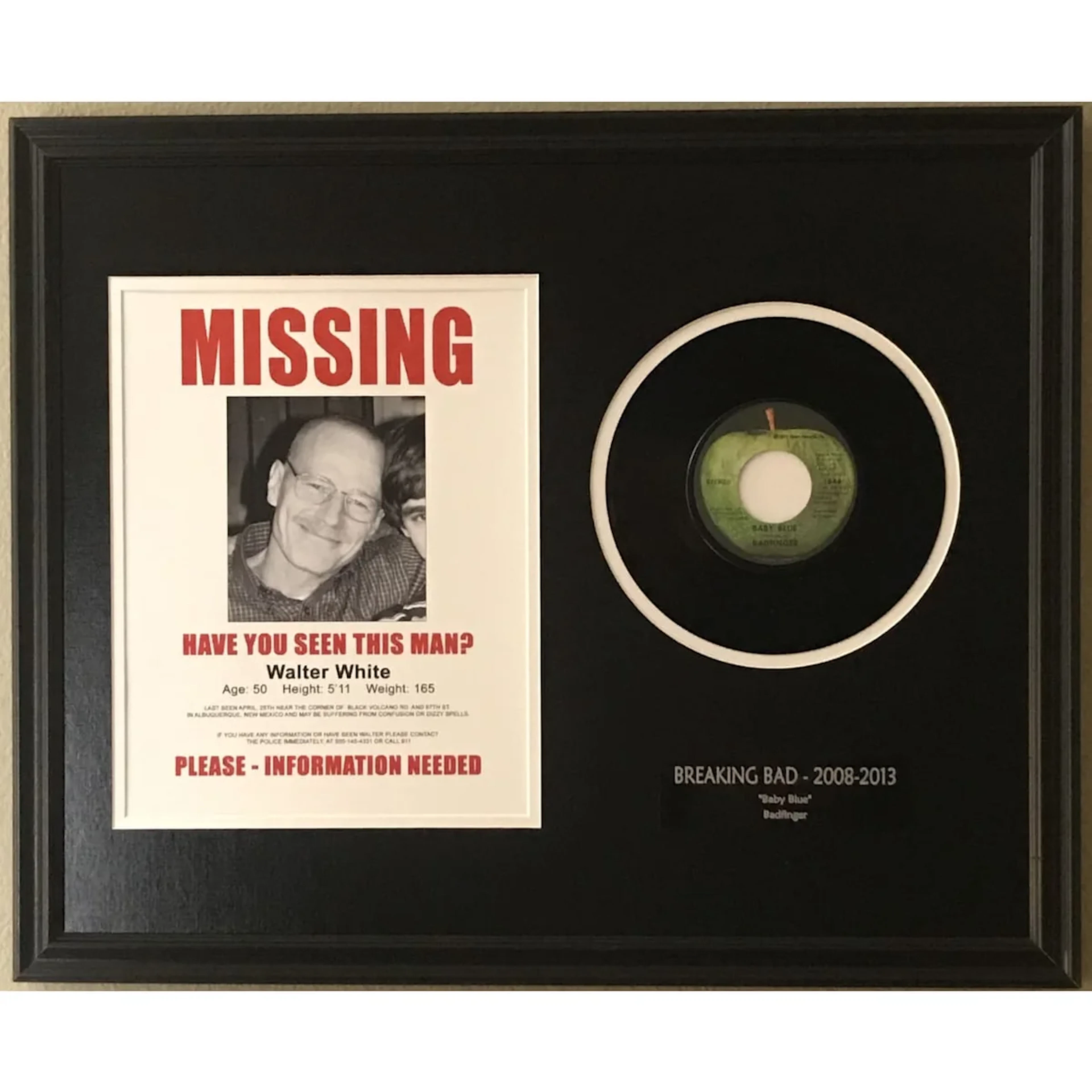 Breaking Bad Badfinger "Baby Blue" Collage