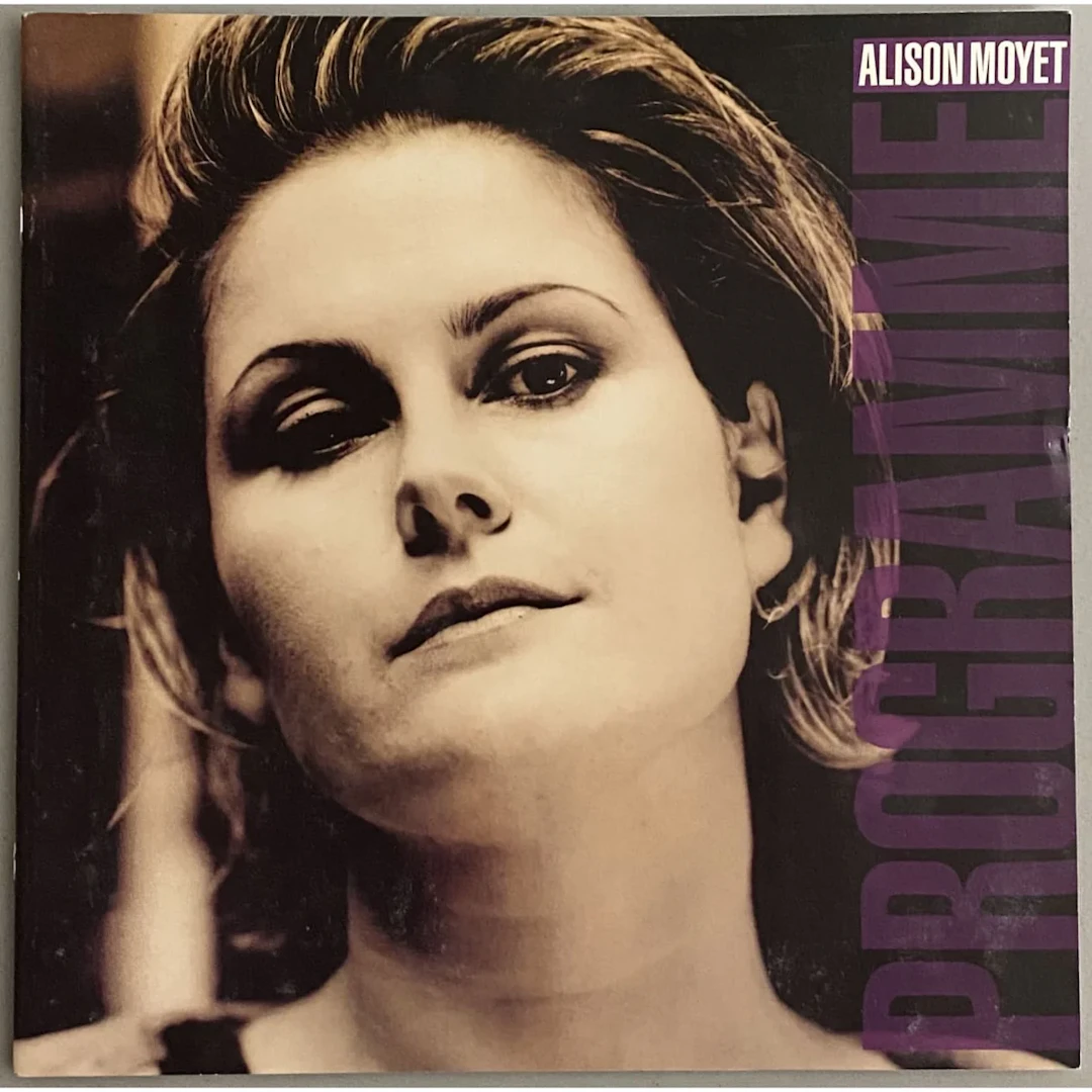 Alison Moyet 1995 Singles Tour Program with Ticket