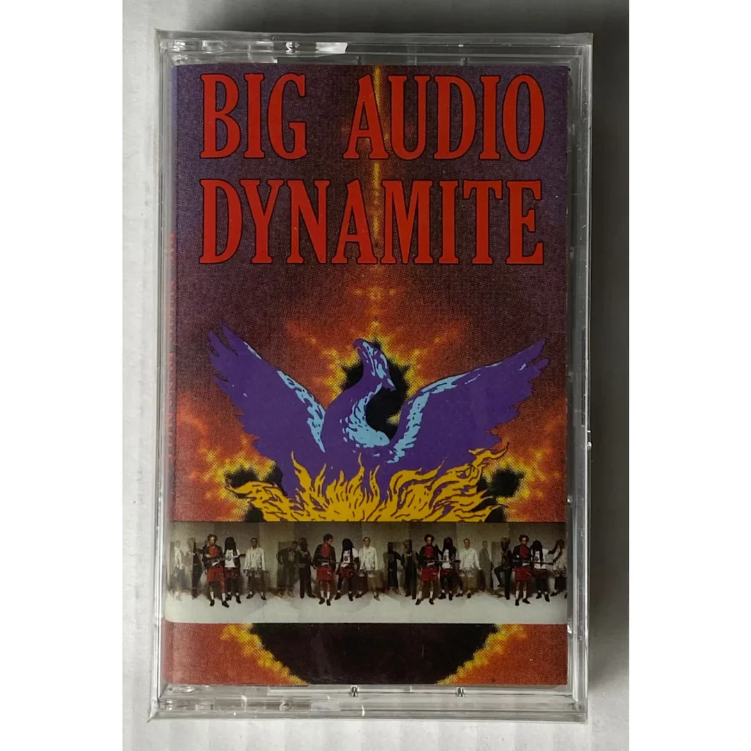Big Audio Dynamite Megatop Phoenix Sealed 1989 Promo Cassette